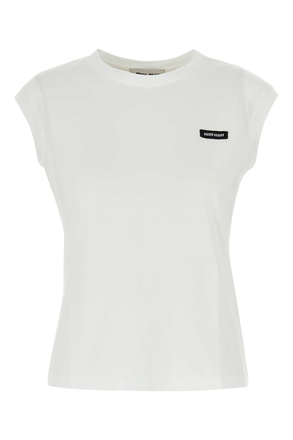 MIU MIU Cotton Tank Top Set for Women