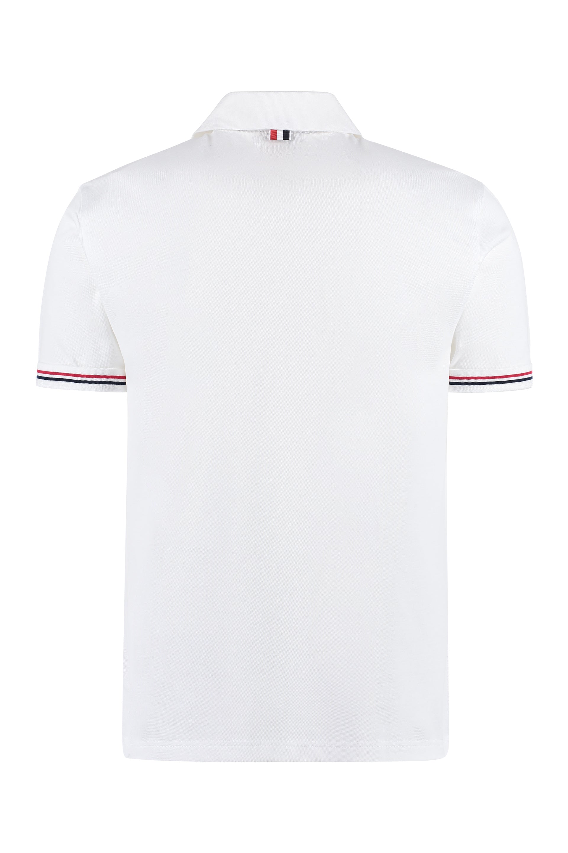 THOM BROWNE RWB Cotton Polo Shirt for Men