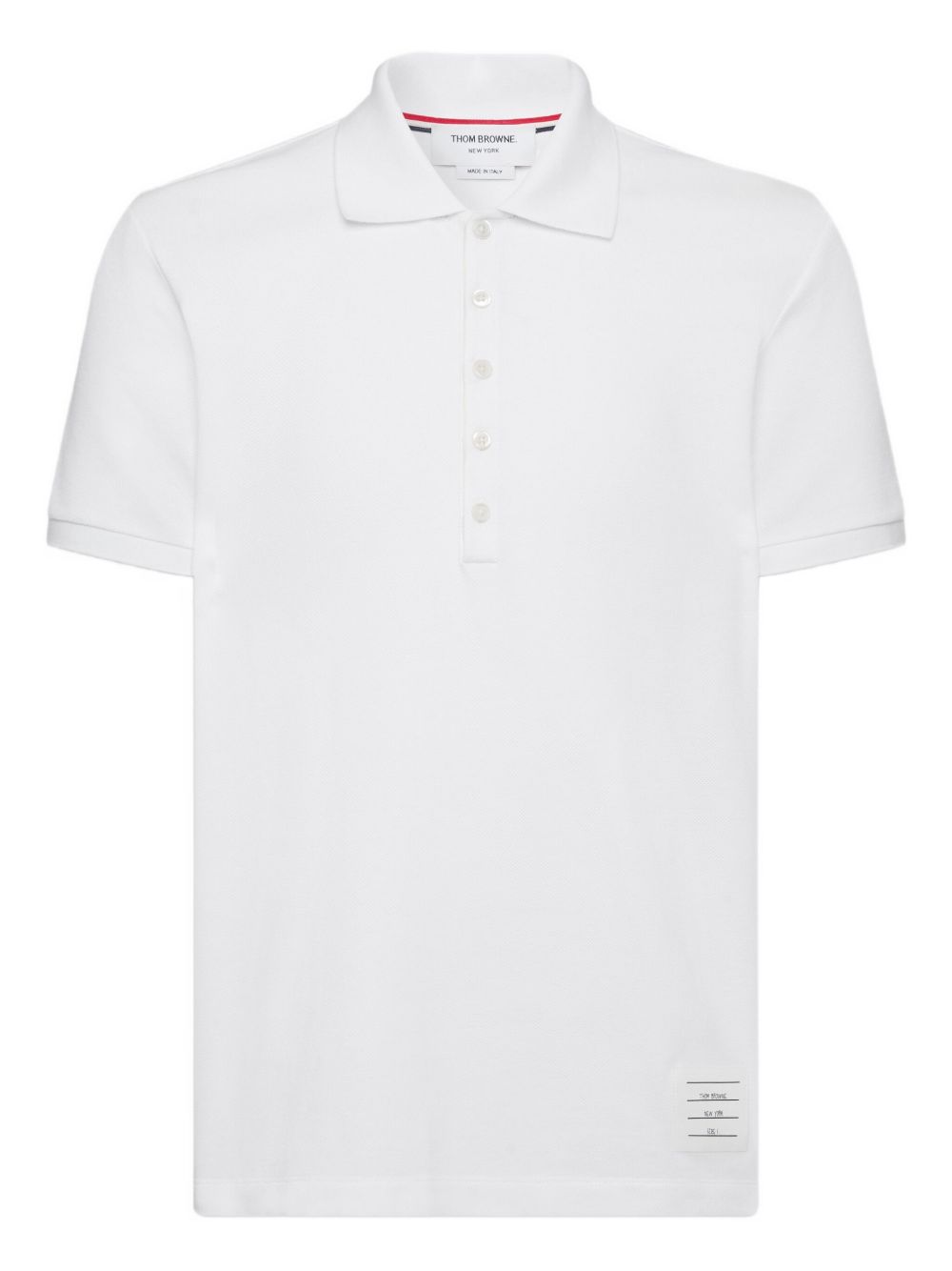 THOM BROWNE Men's Classic Cotton Polo Shirt