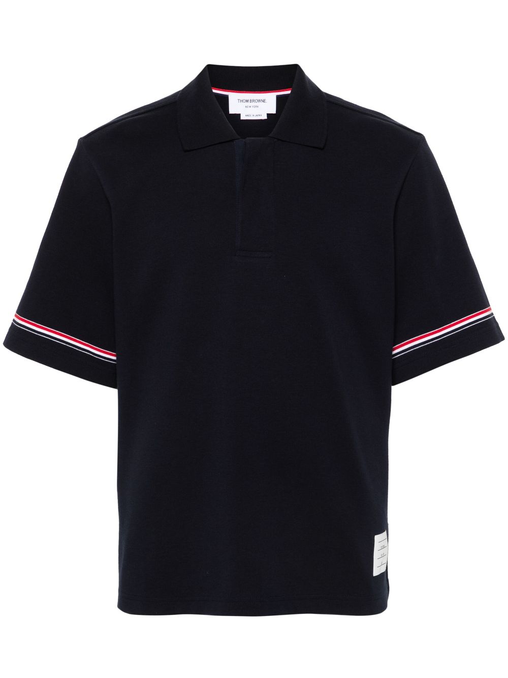 THOM BROWNE 100% Cotton Mini T-Shirt for Men