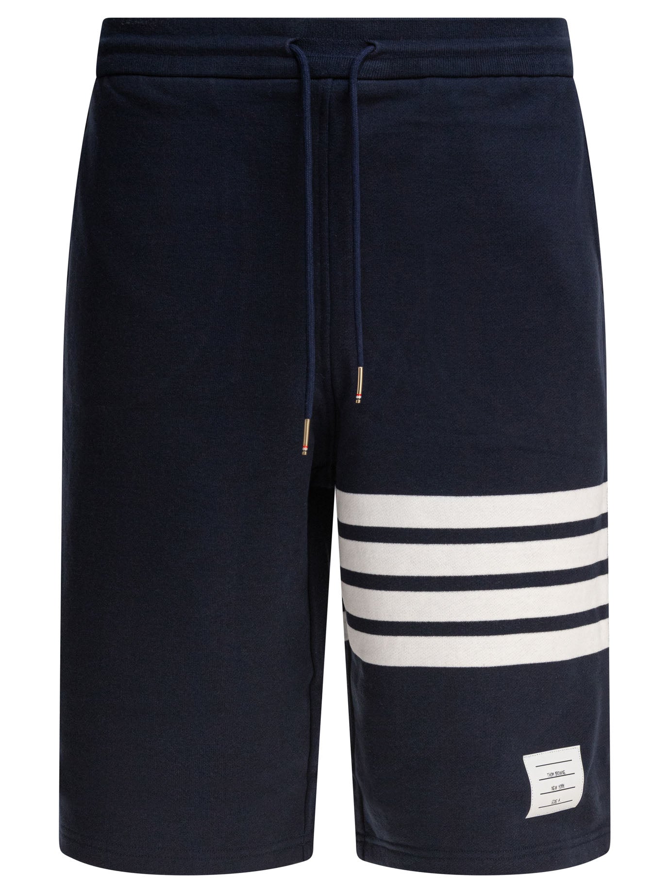 THOM BROWNE Classic Cotton Mini Sweat Shorts