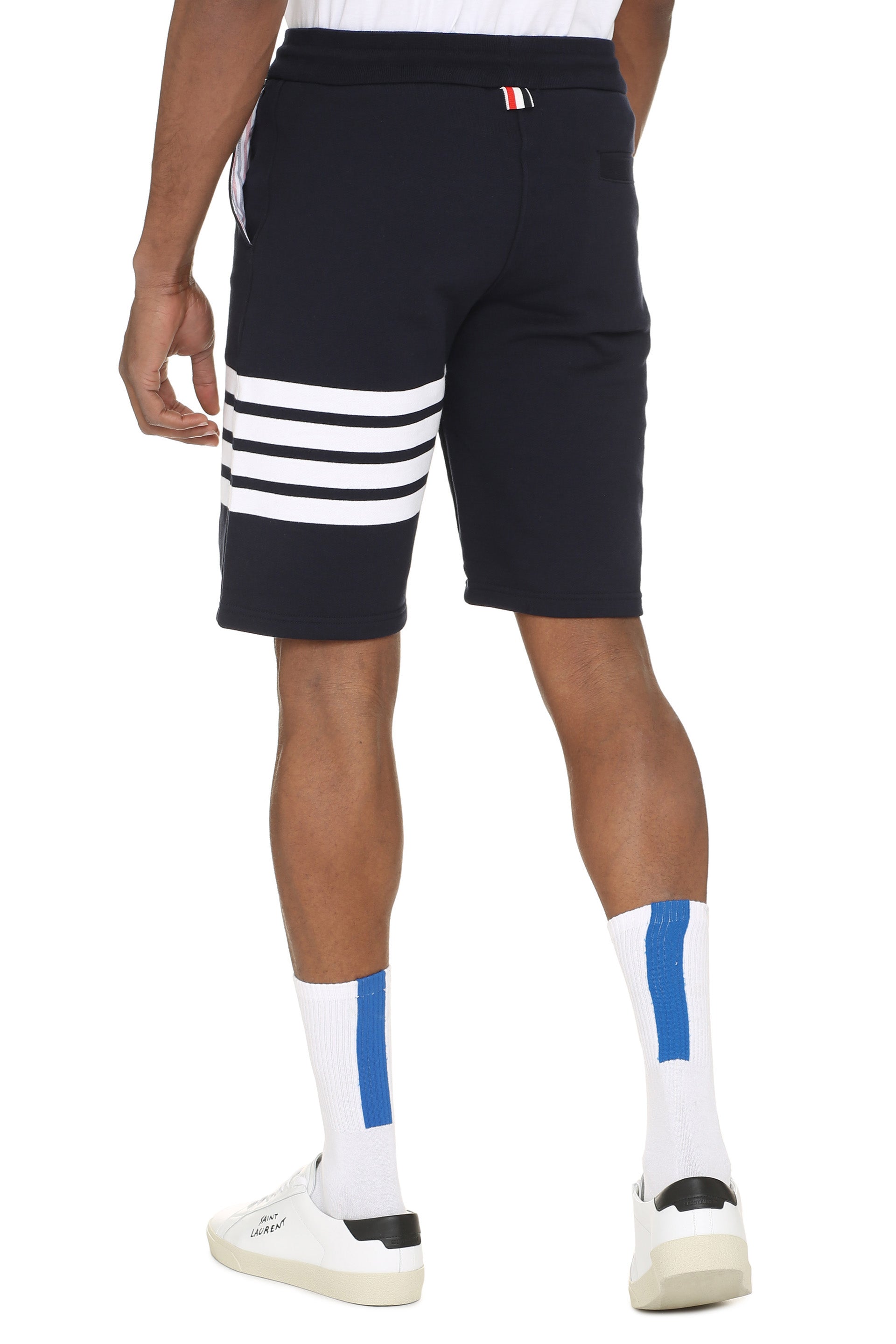 THOM BROWNE Classic Loopback 4-Bar Track Shorts