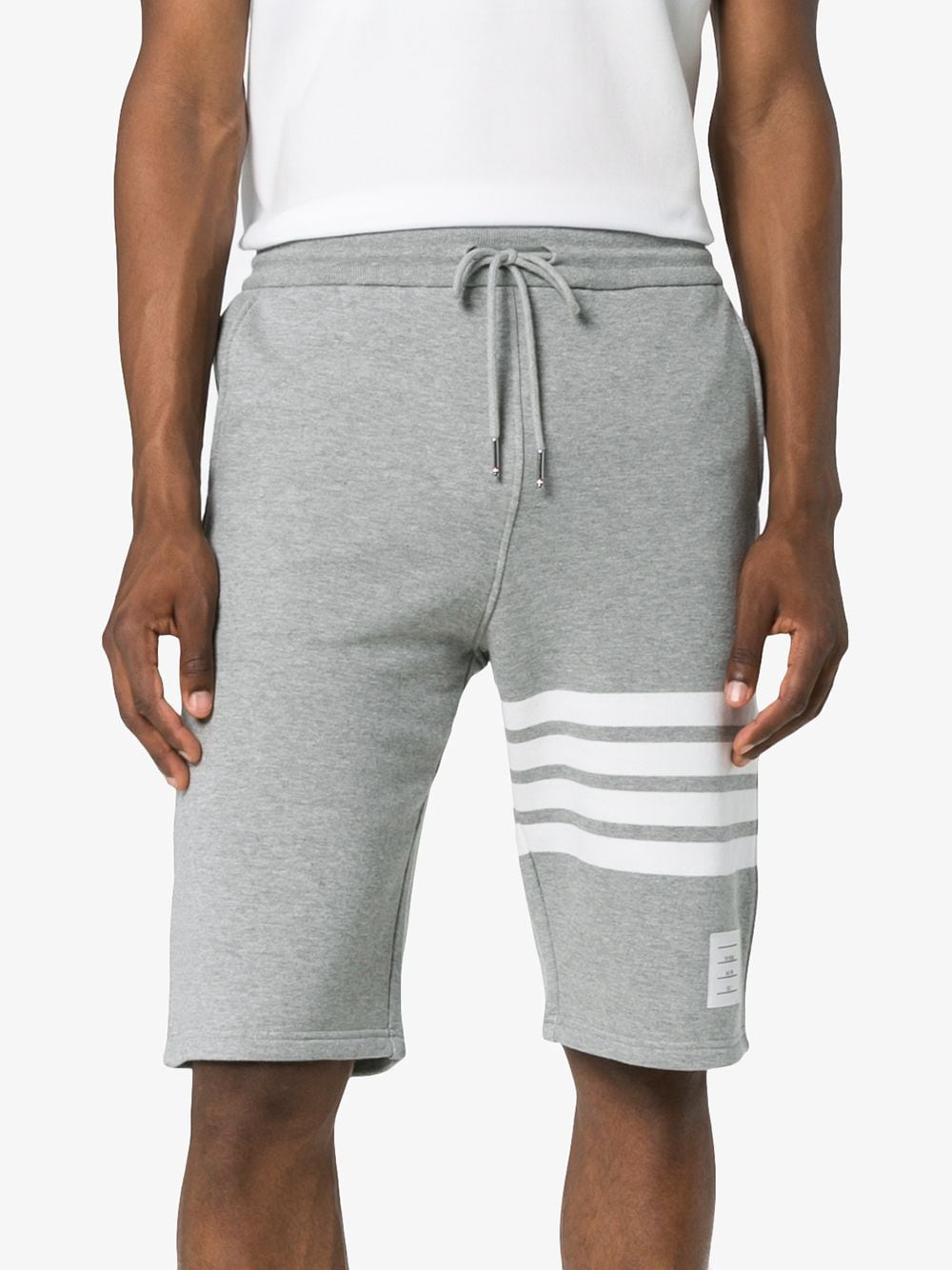 THOM BROWNE 4-Bar Cotton Sweatpants