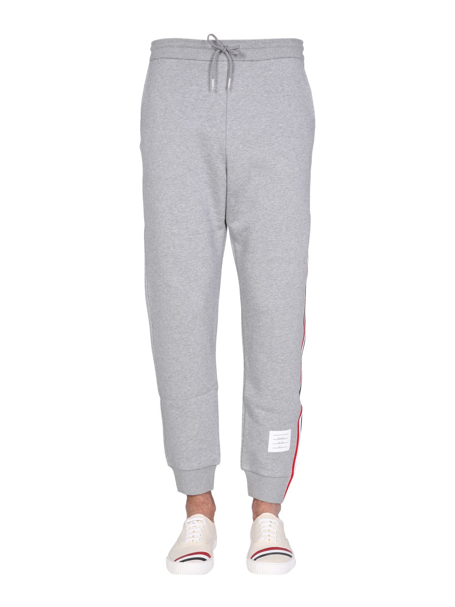 THOM BROWNE Classic Cotton Fleece Pants - Size 3 JP