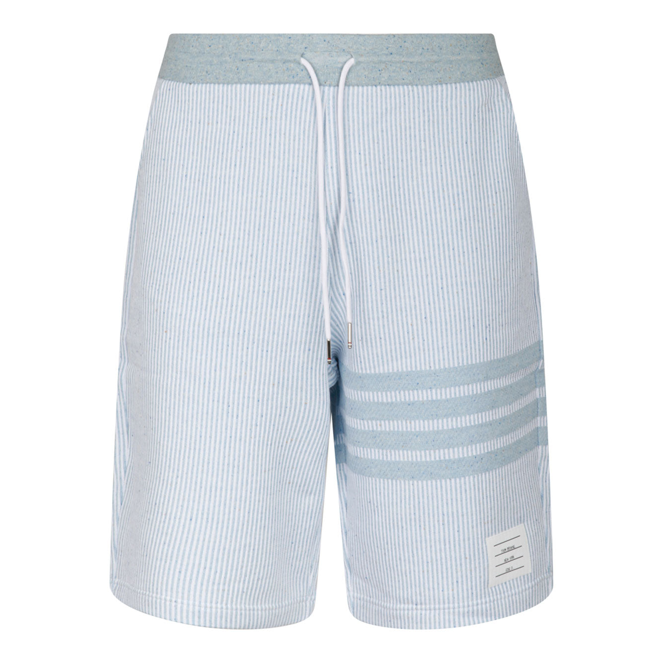 THOM BROWNE Cotton-Silk Mini Shorts