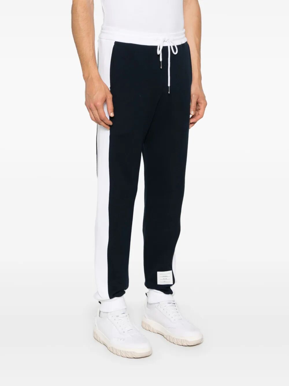 THOM BROWNE Engineered 4 Bar Solid Classic Loopback Sweatpants