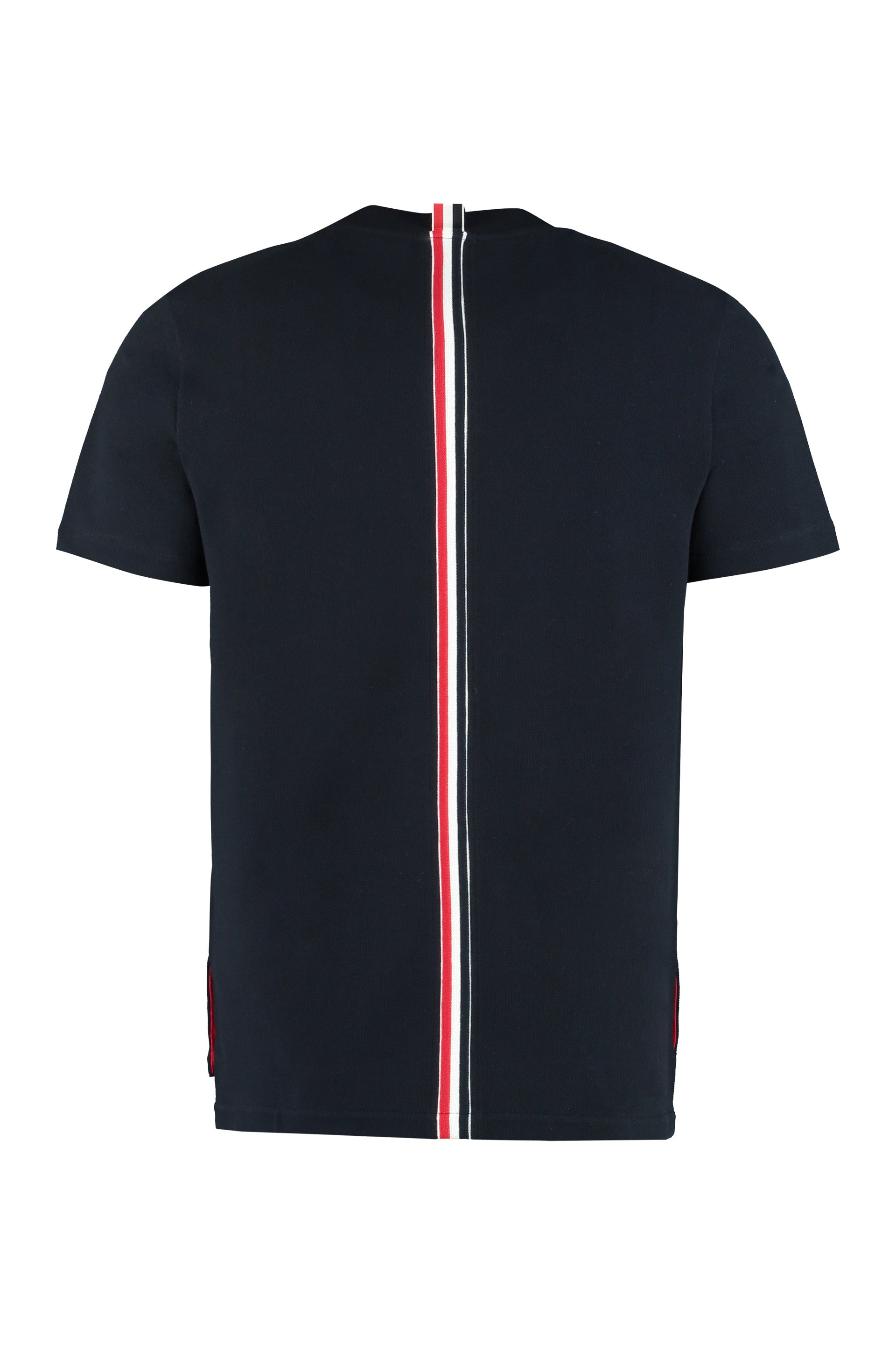 THOM BROWNE Piqué Cotton T-Shirt - Sizes Available: XXS to XXL