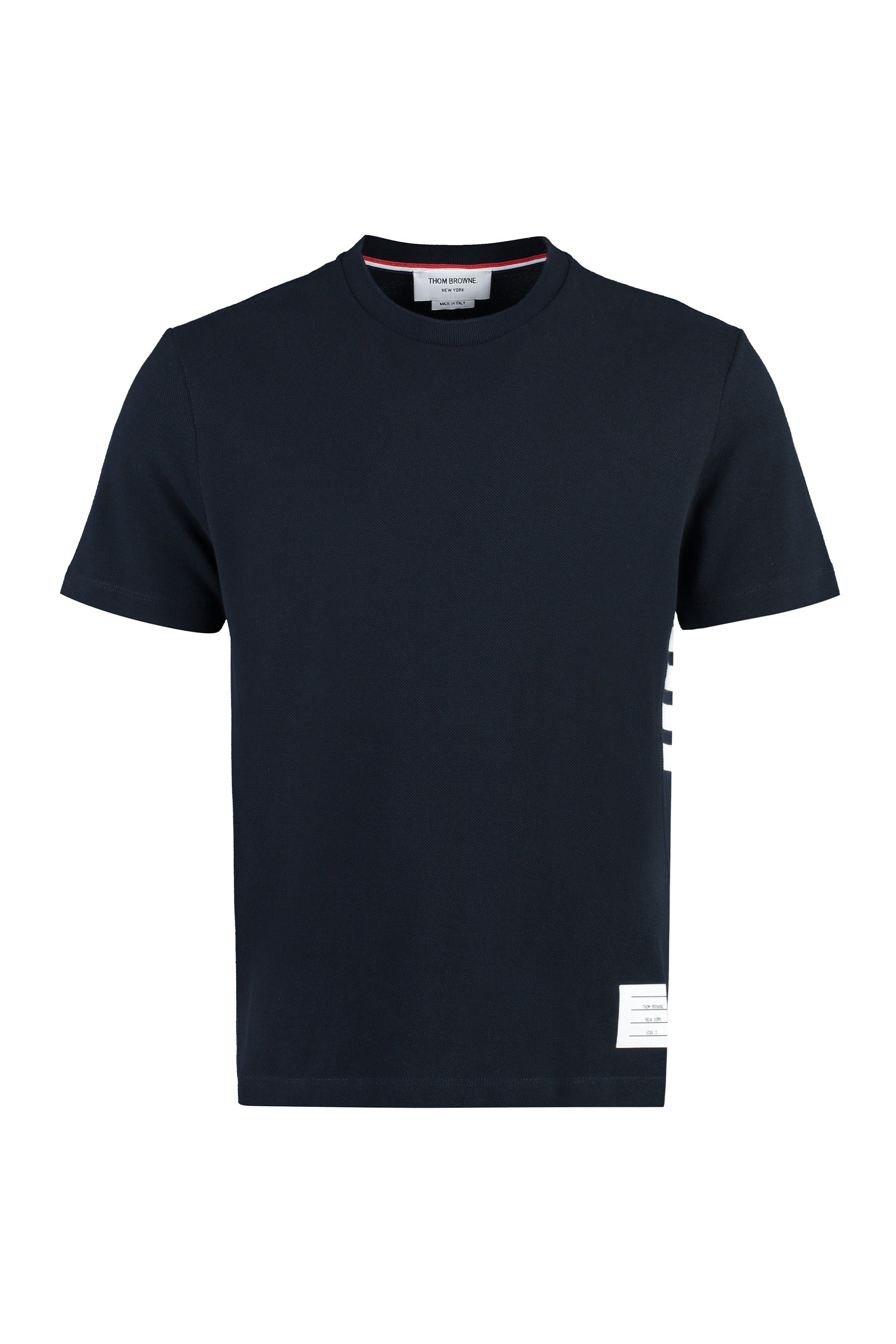 THOM BROWNE Classic Cotton Piqué T-Shirt -to 5
