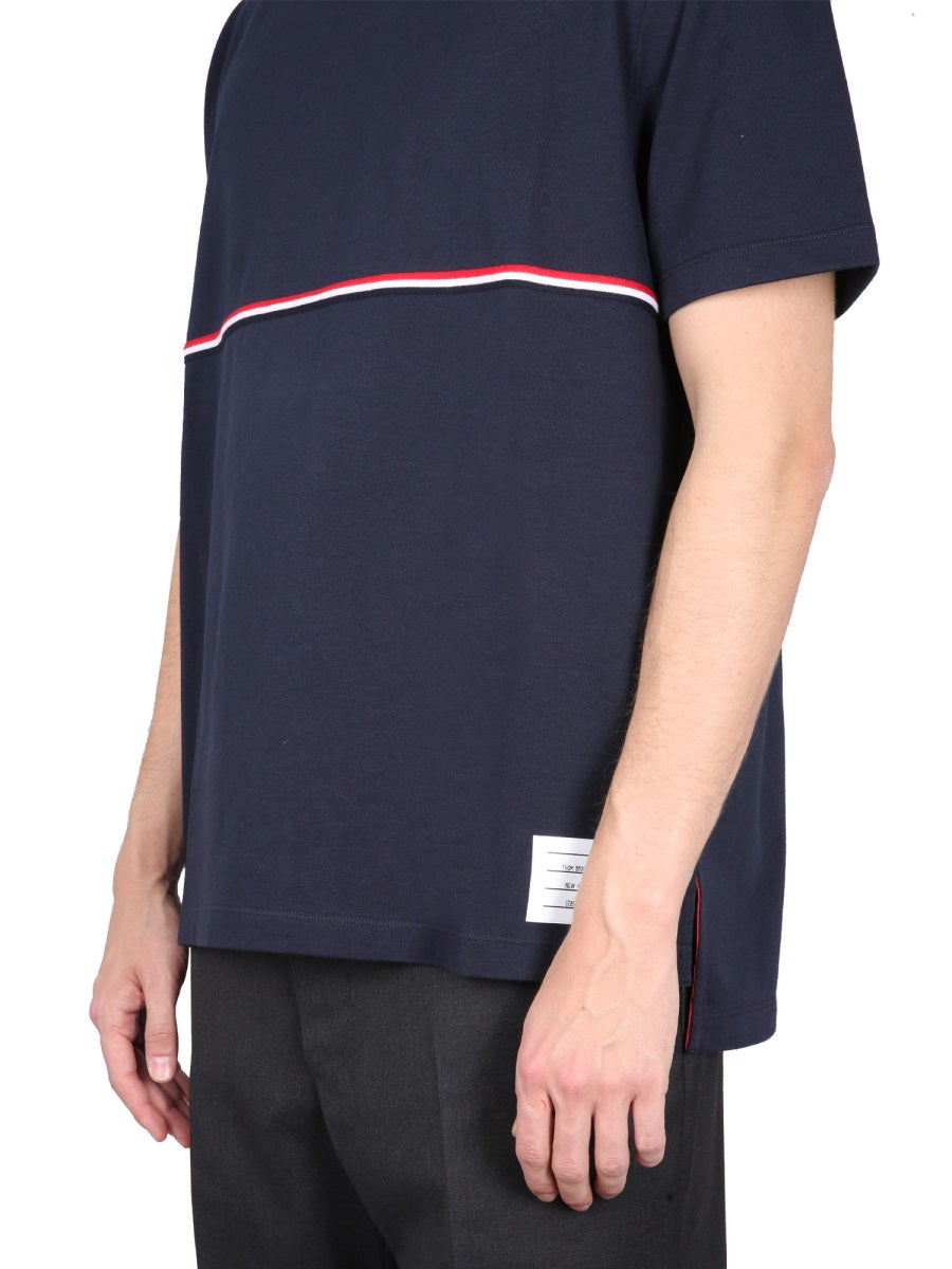 THOM BROWNE Classic RWB Graphic T-Shirt