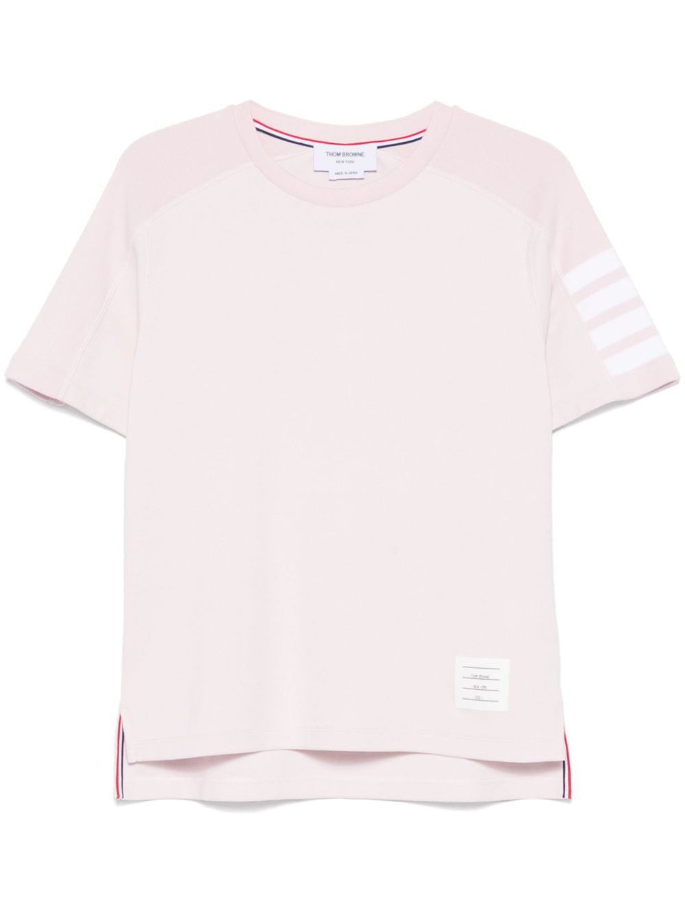 THOM BROWNE Crew Neck Mini Tee for Men