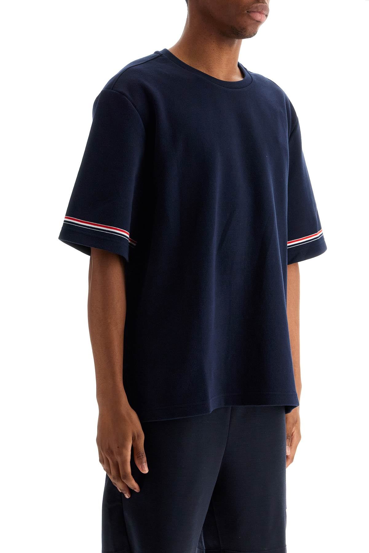 THOM BROWNE Men's Fit Rugby T-Shirt