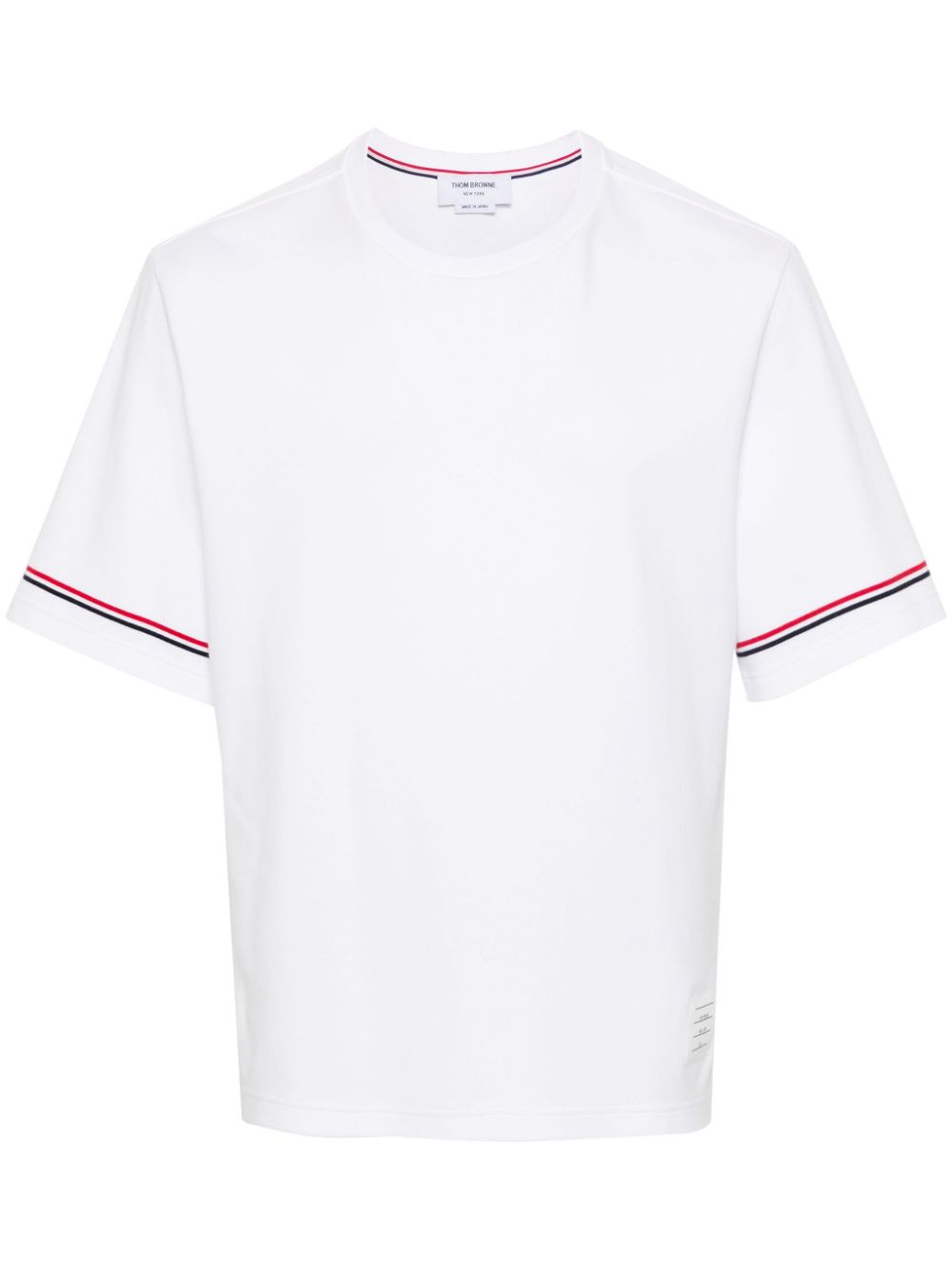 THOM BROWNE Breathable Comfort T-Shirt for Men - SS25 Collection