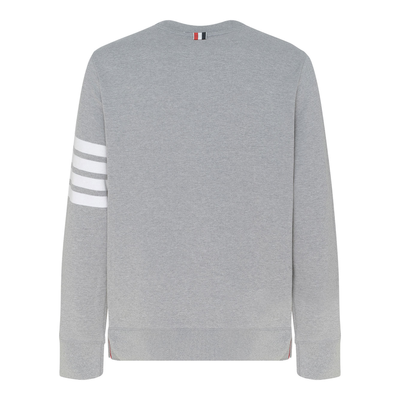 THOM BROWNE Classic Loopback Sweatshirt with Engineered 4 Bar