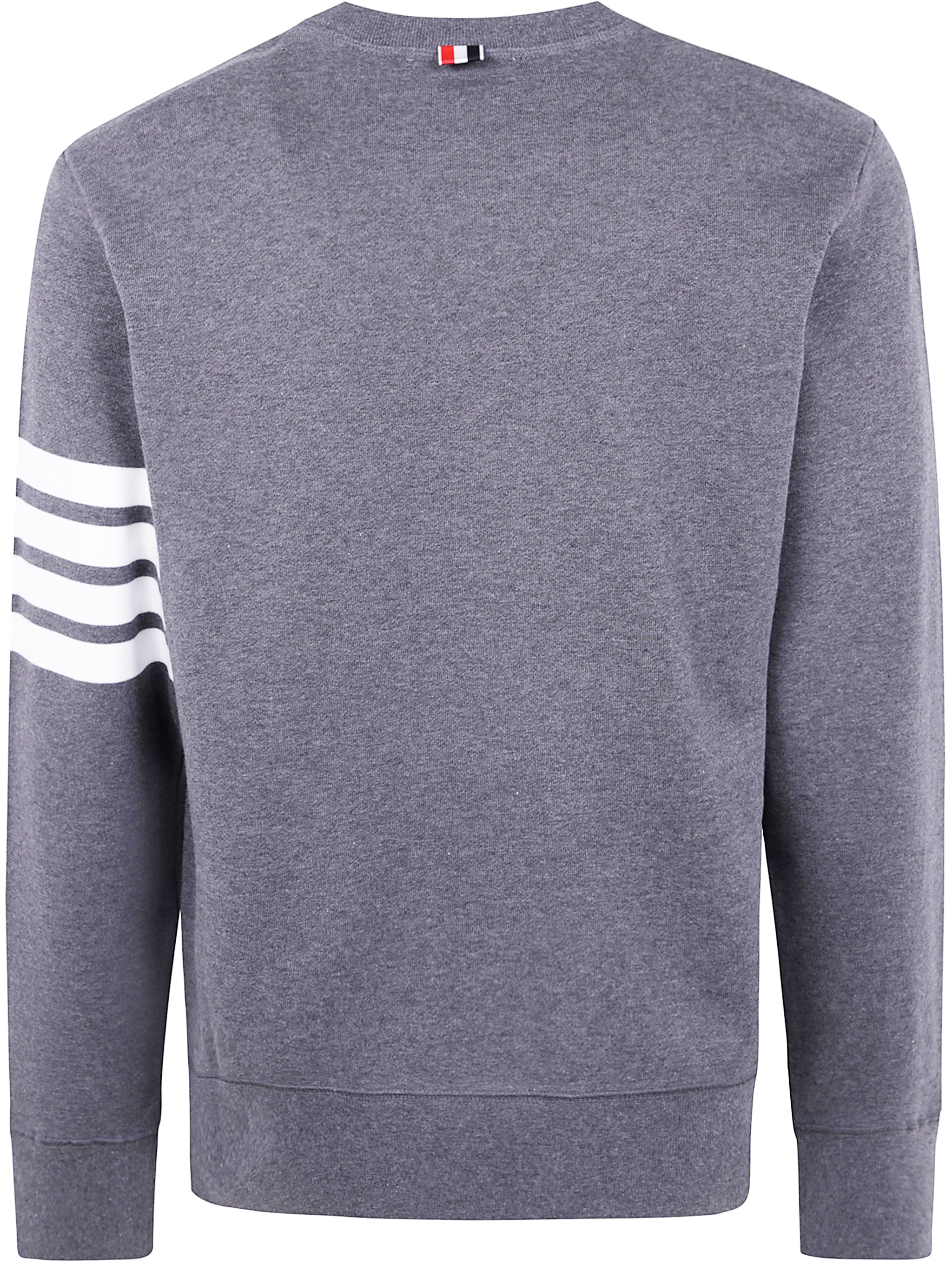 THOM BROWNE Classic Sweatshirt with Engineered 4 Bar - Men’s FW25 Collection