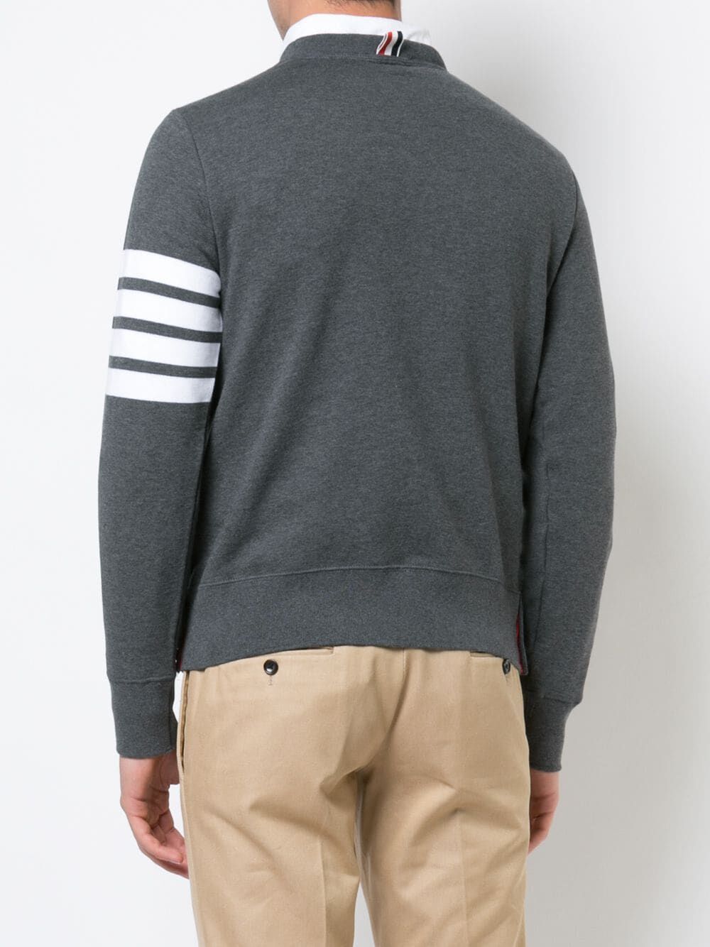 THOM BROWNE Cotton Crew-Neck Sweatshirt - S