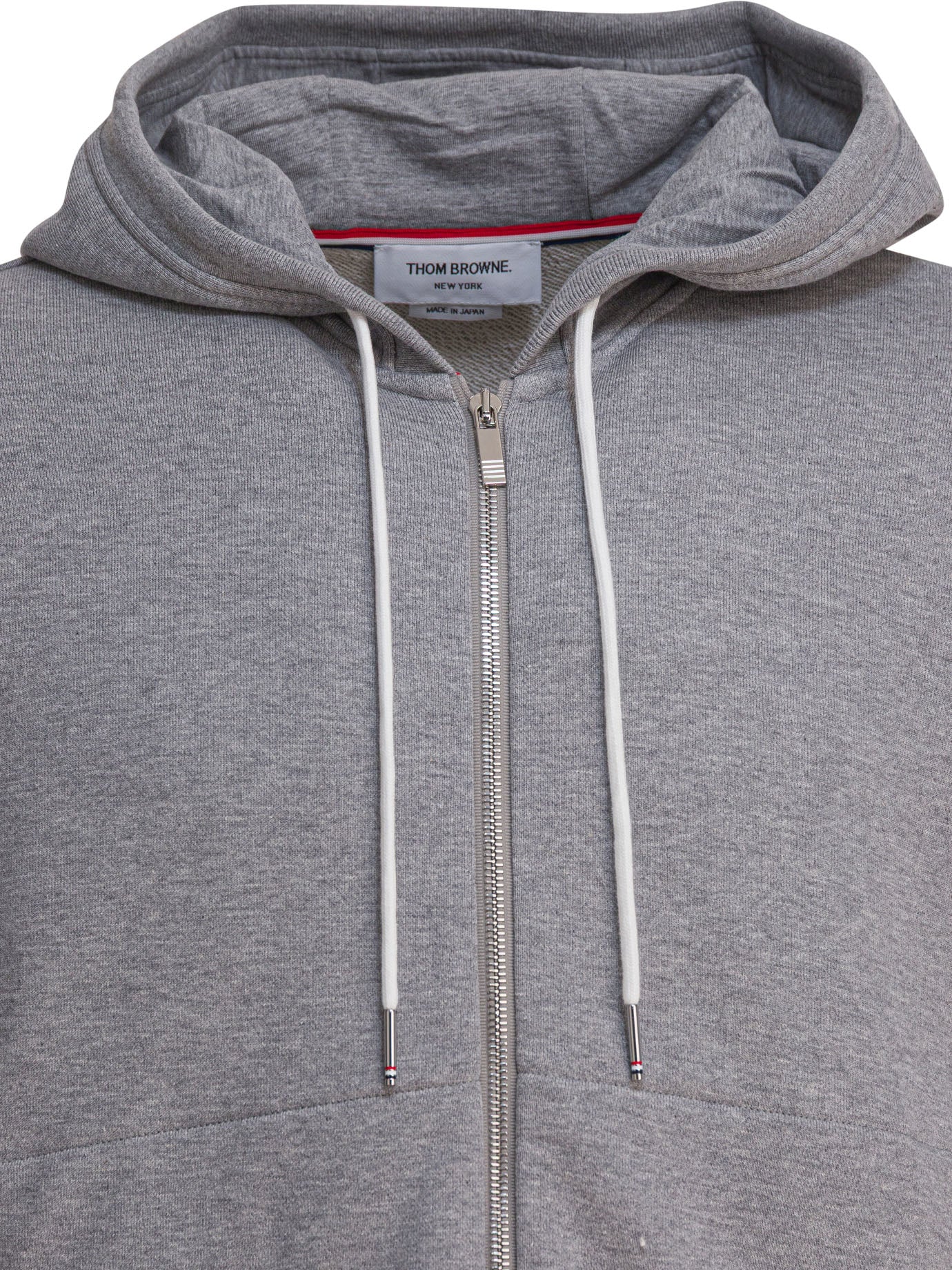 THOM BROWNE Full Zip Hoodie - Size 1