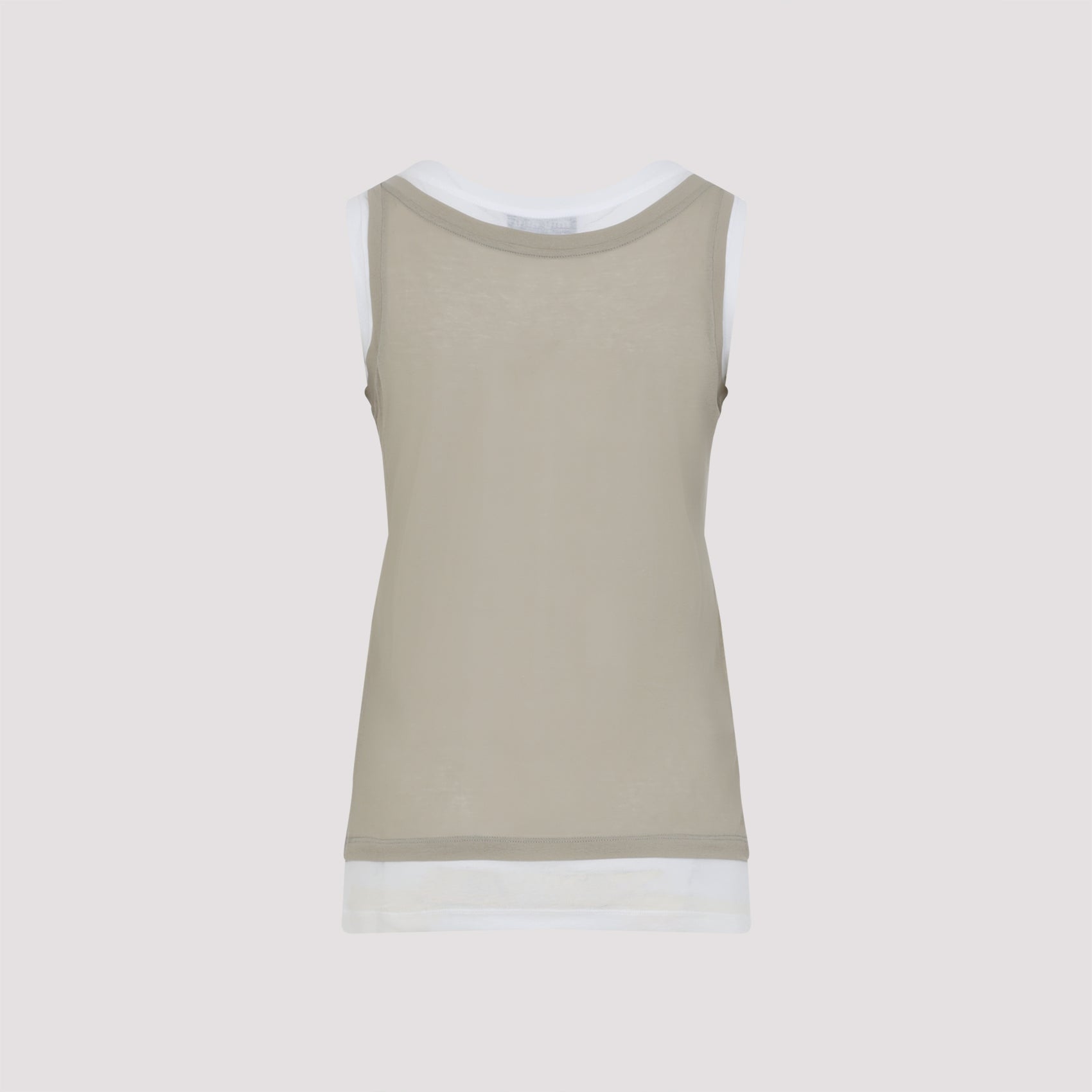 MIU MIU Cotton Tank Top