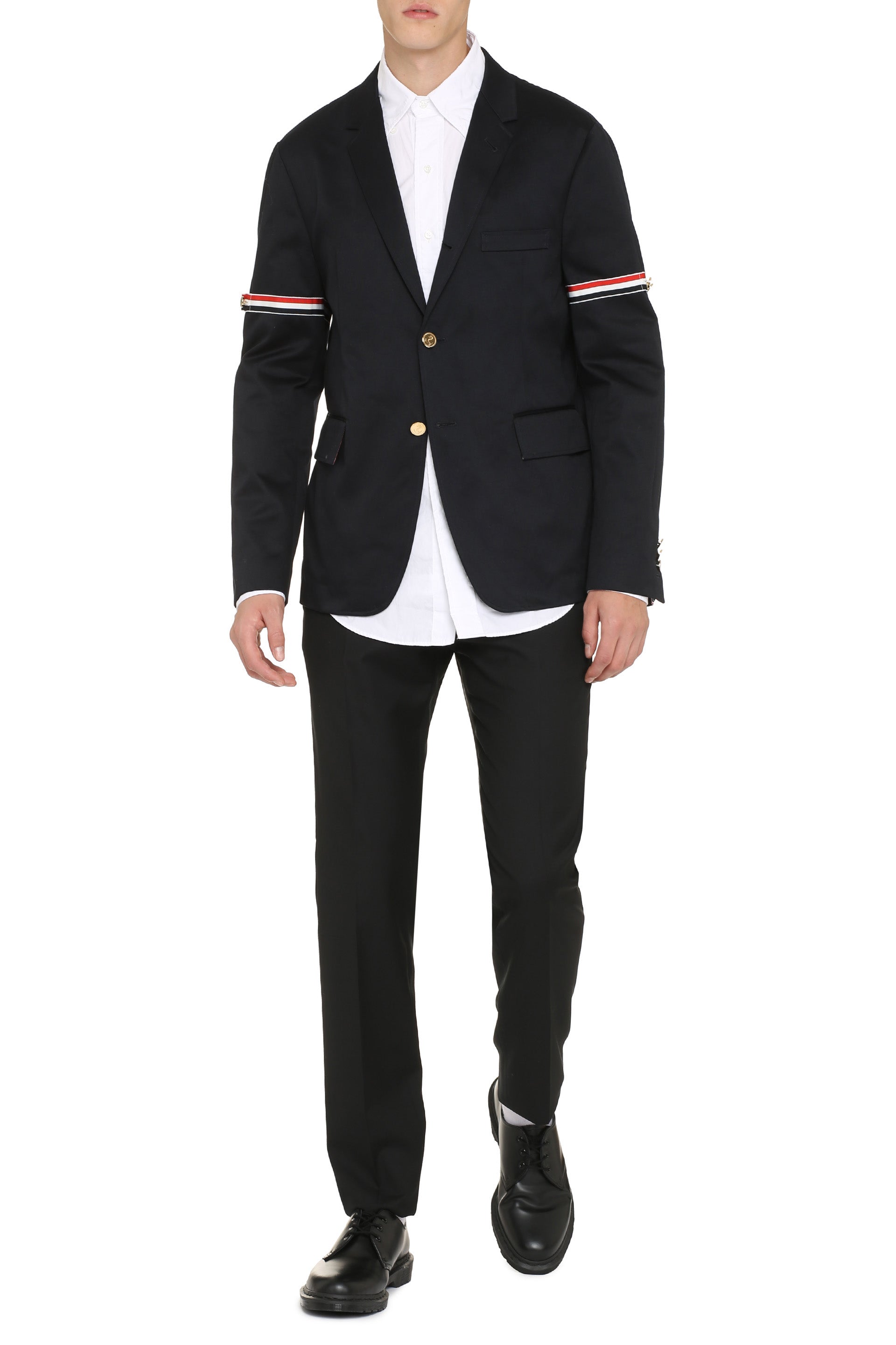 THOM BROWNE Classic Cotton Jacket for Men - SS25 Collection