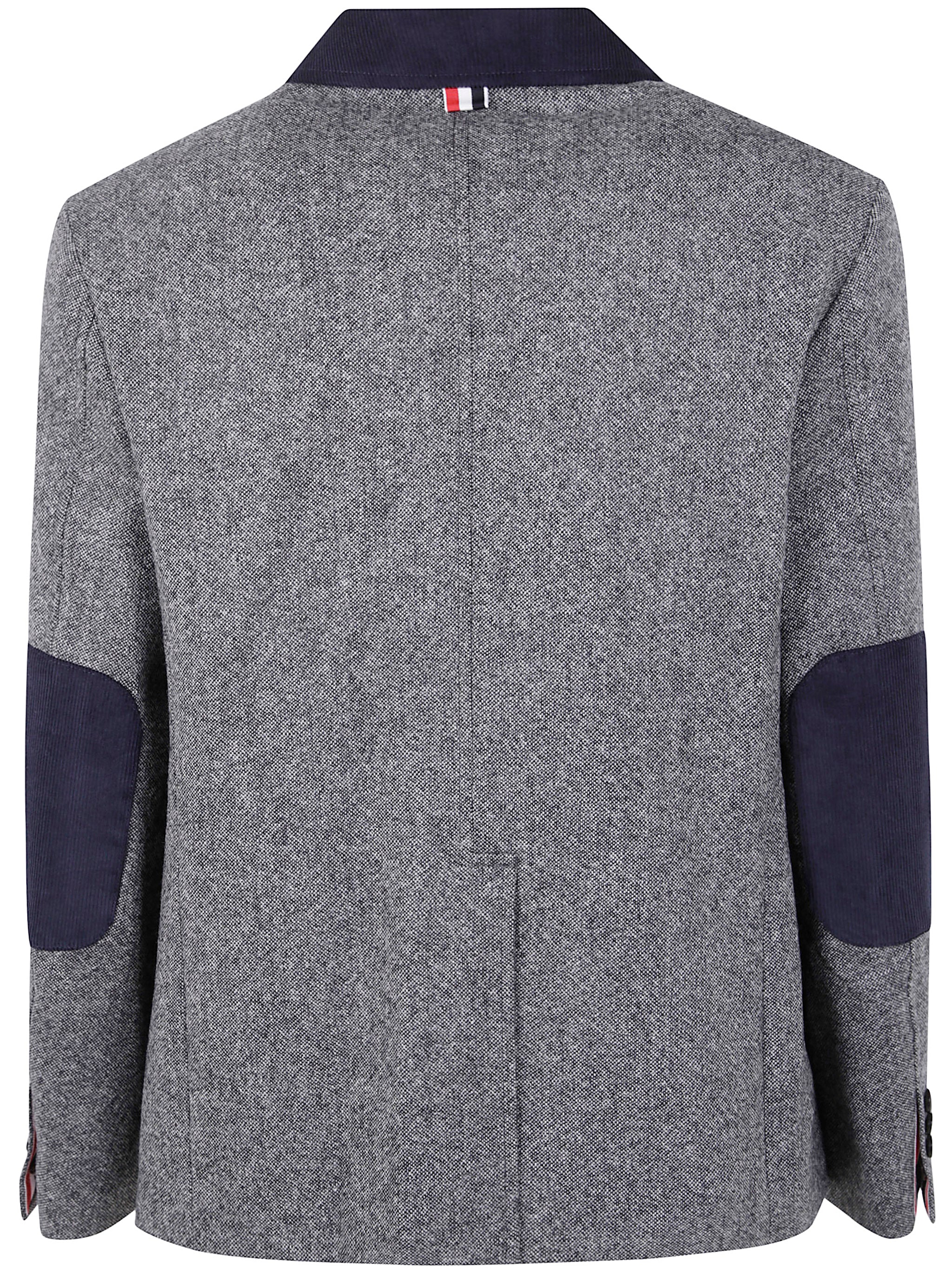 THOM BROWNE Fisherman Scarf in Solid Donegal Tweed