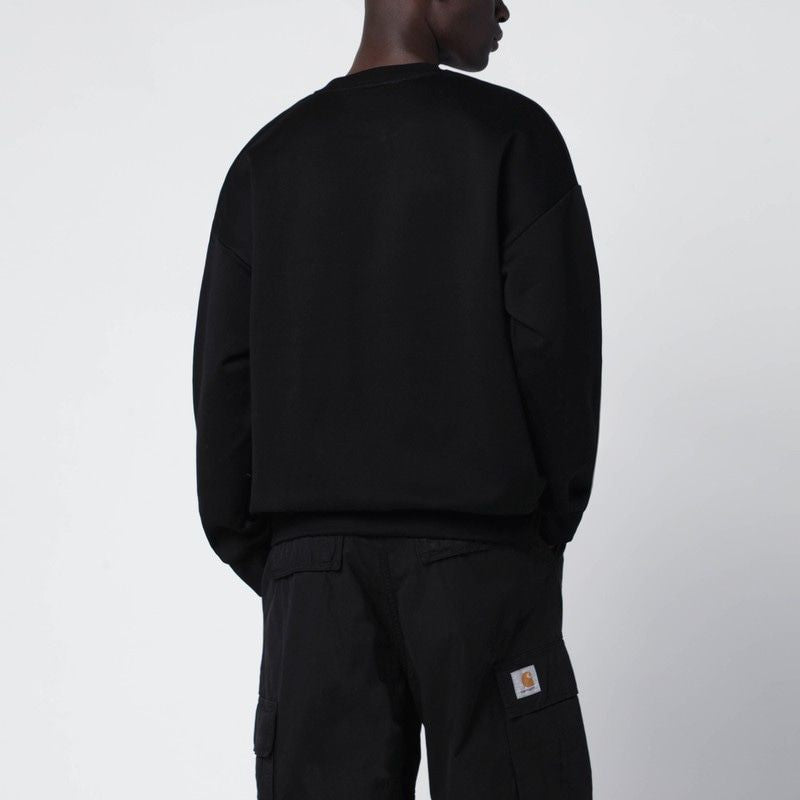 TATRAS Crewneck Sweatshirt with Embroidered Logo for Men