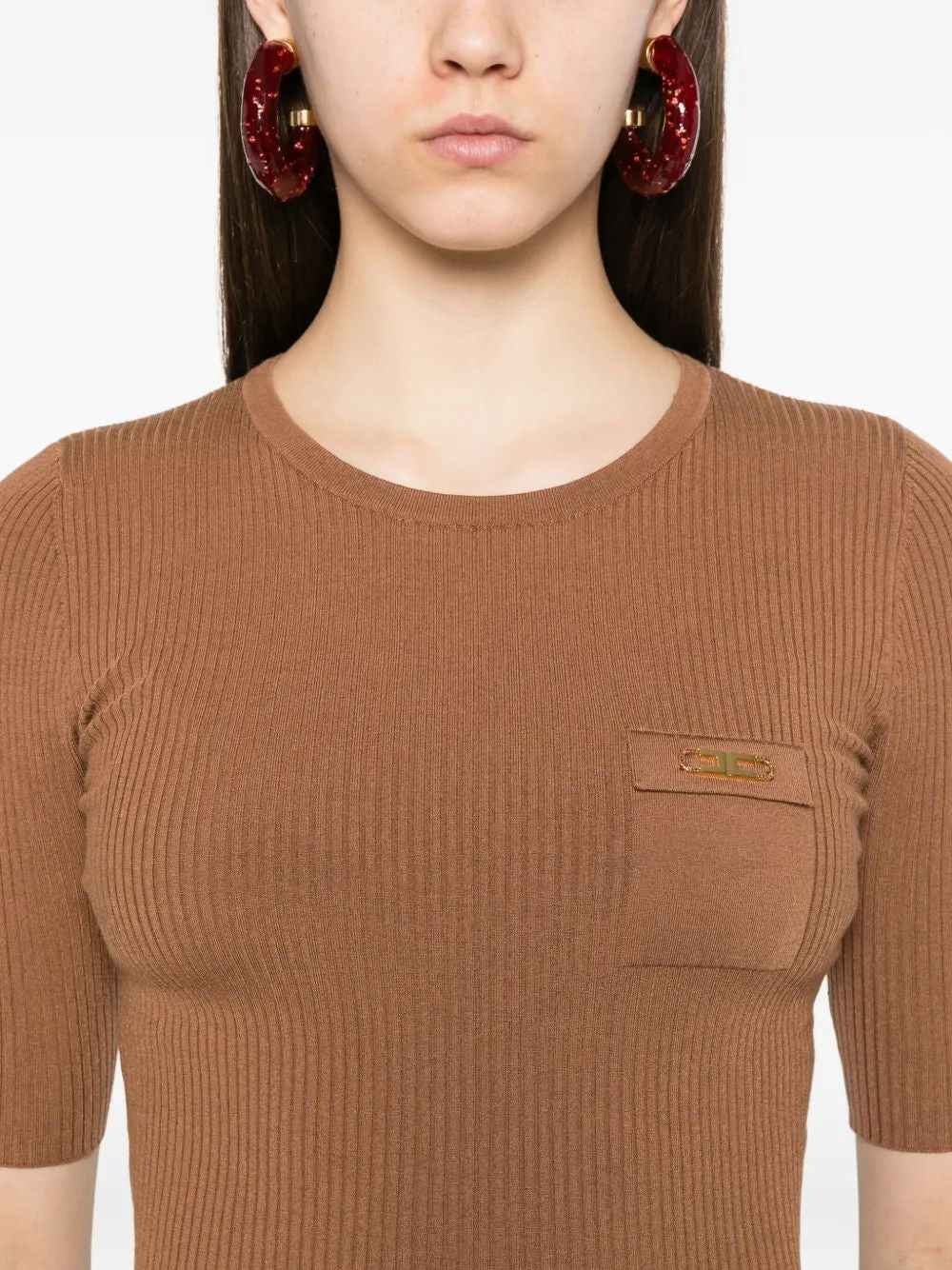 ELISABETTA FRANCHI Chic Women's Sweater for FW25