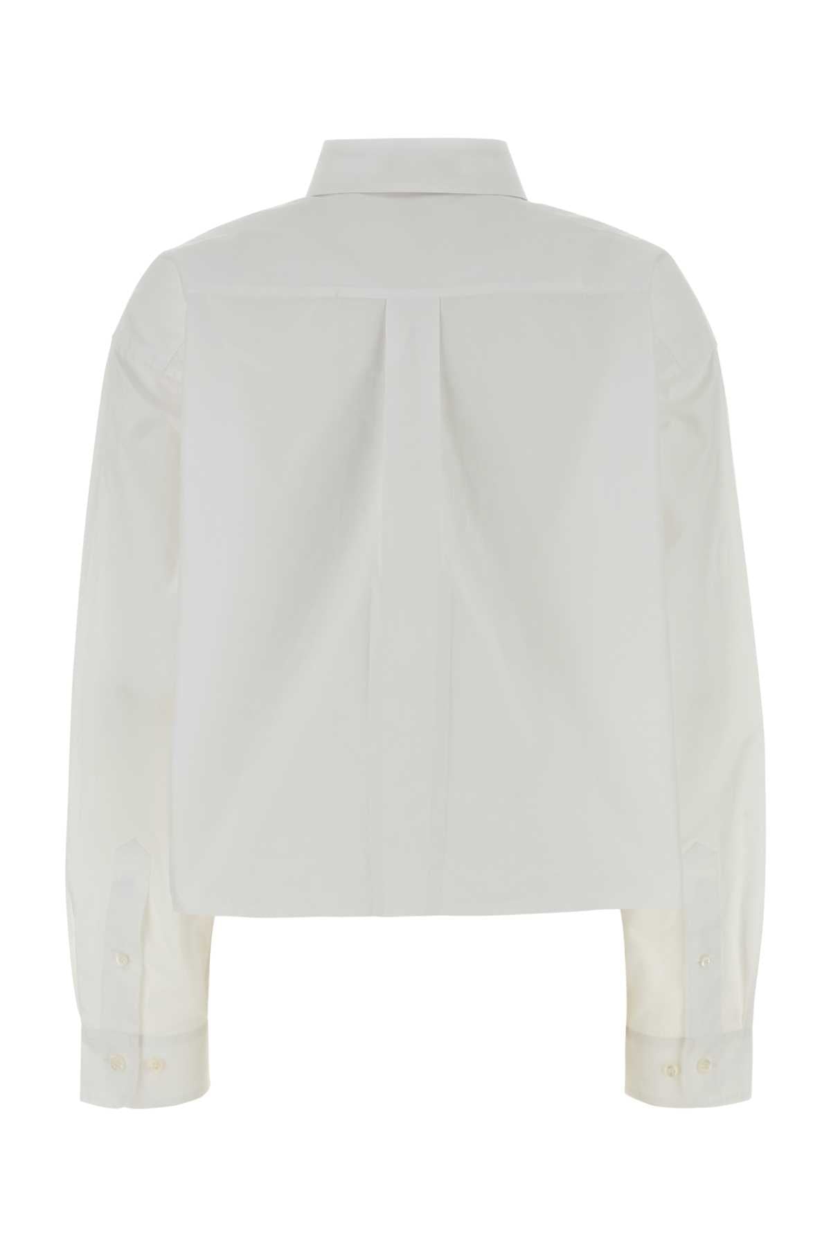 MIU MIU Oversize Poplin Shirt for Women