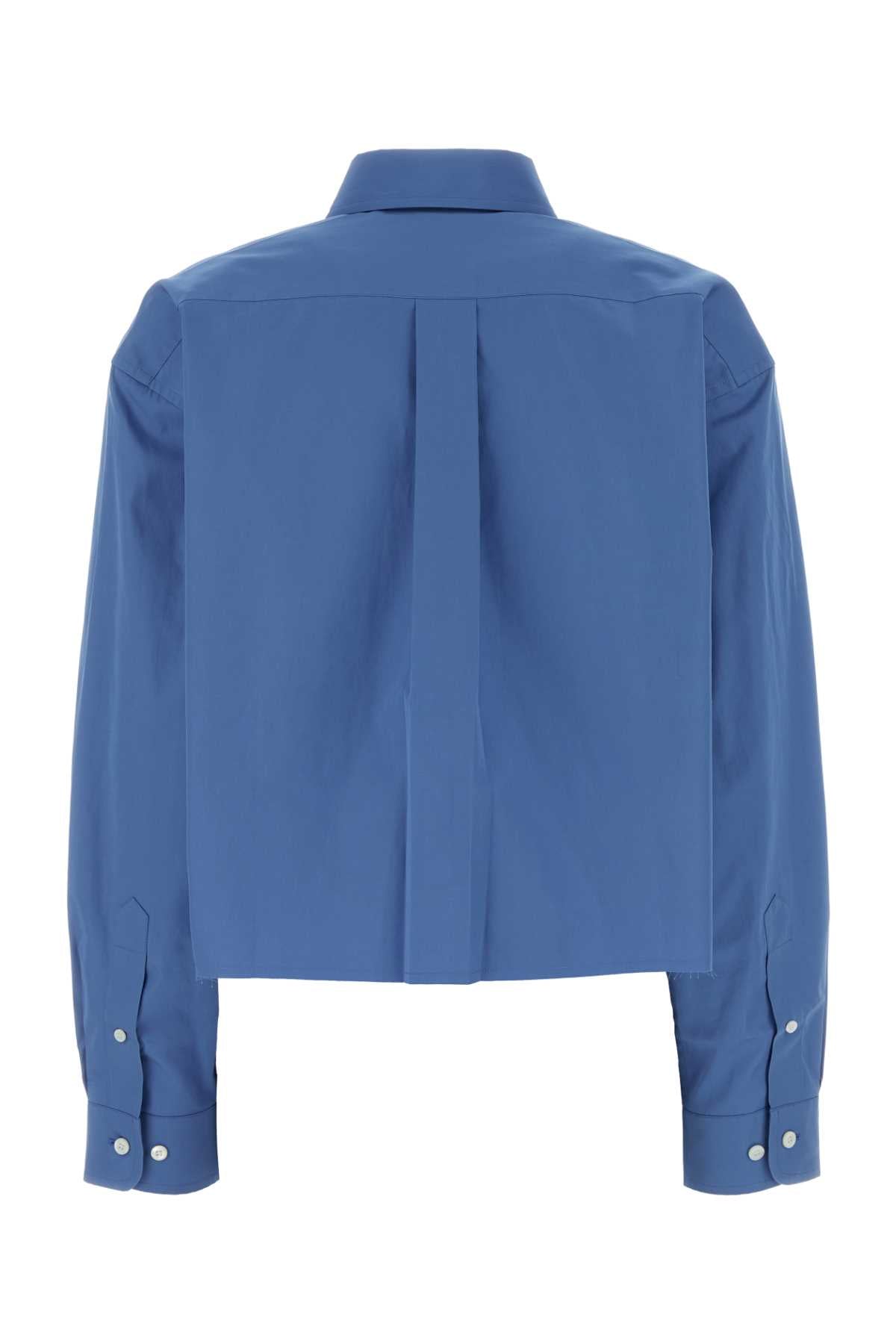 MIU MIU Oversized Poplin Shirt for Women