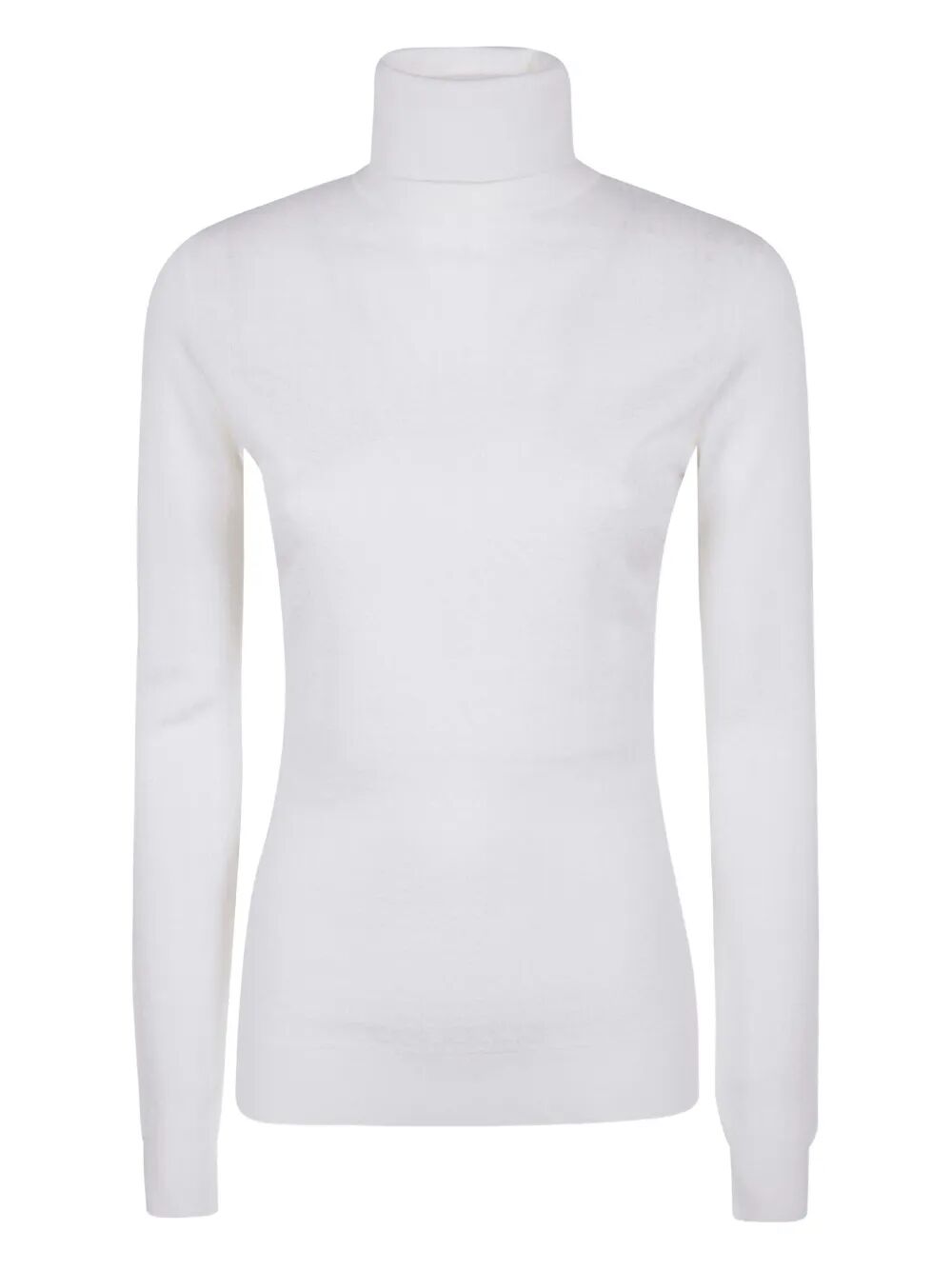 ELISABETTA FRANCHI Turtleneck Sweater with Logo for Women