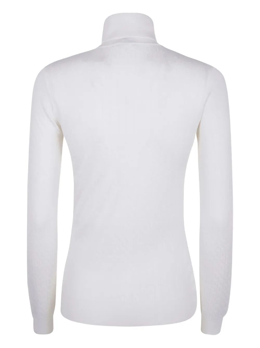 ELISABETTA FRANCHI Turtleneck Sweater with Logo for Women
