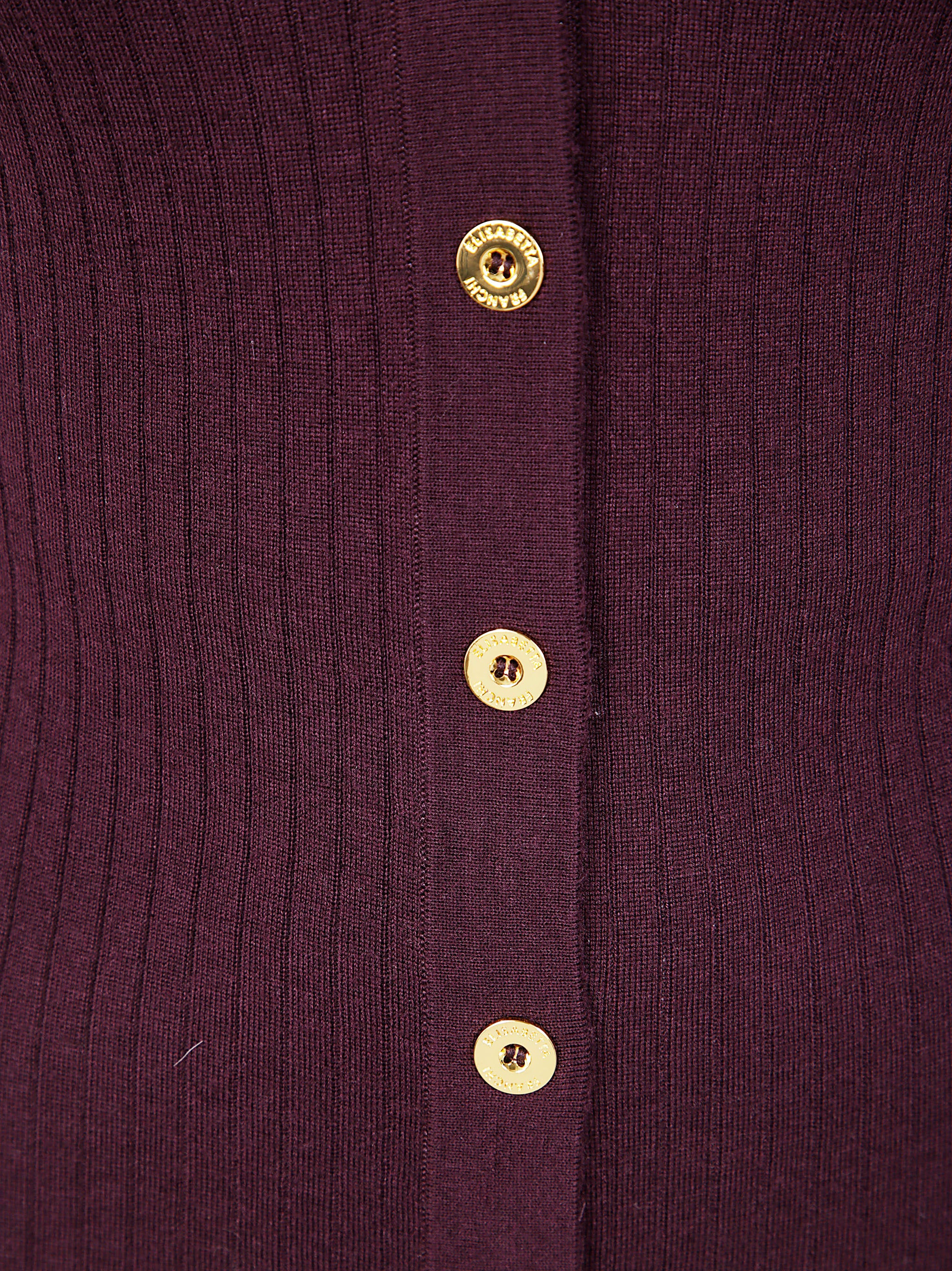 ELISABETTA FRANCHI Tricot V Neck Cardigan