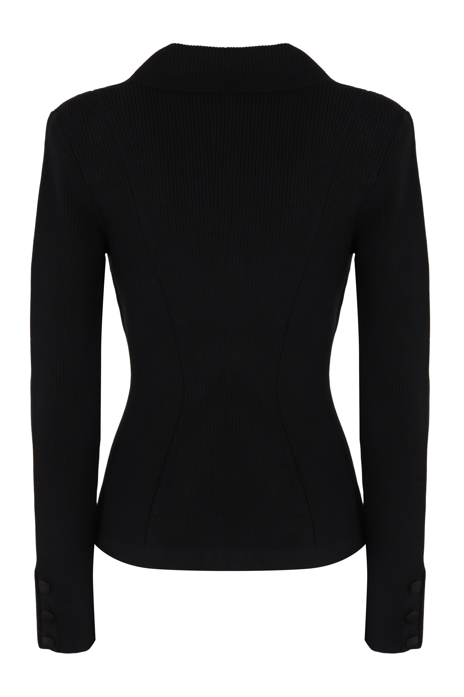 ELISABETTA FRANCHI Double-Breasted Tailored Blazer