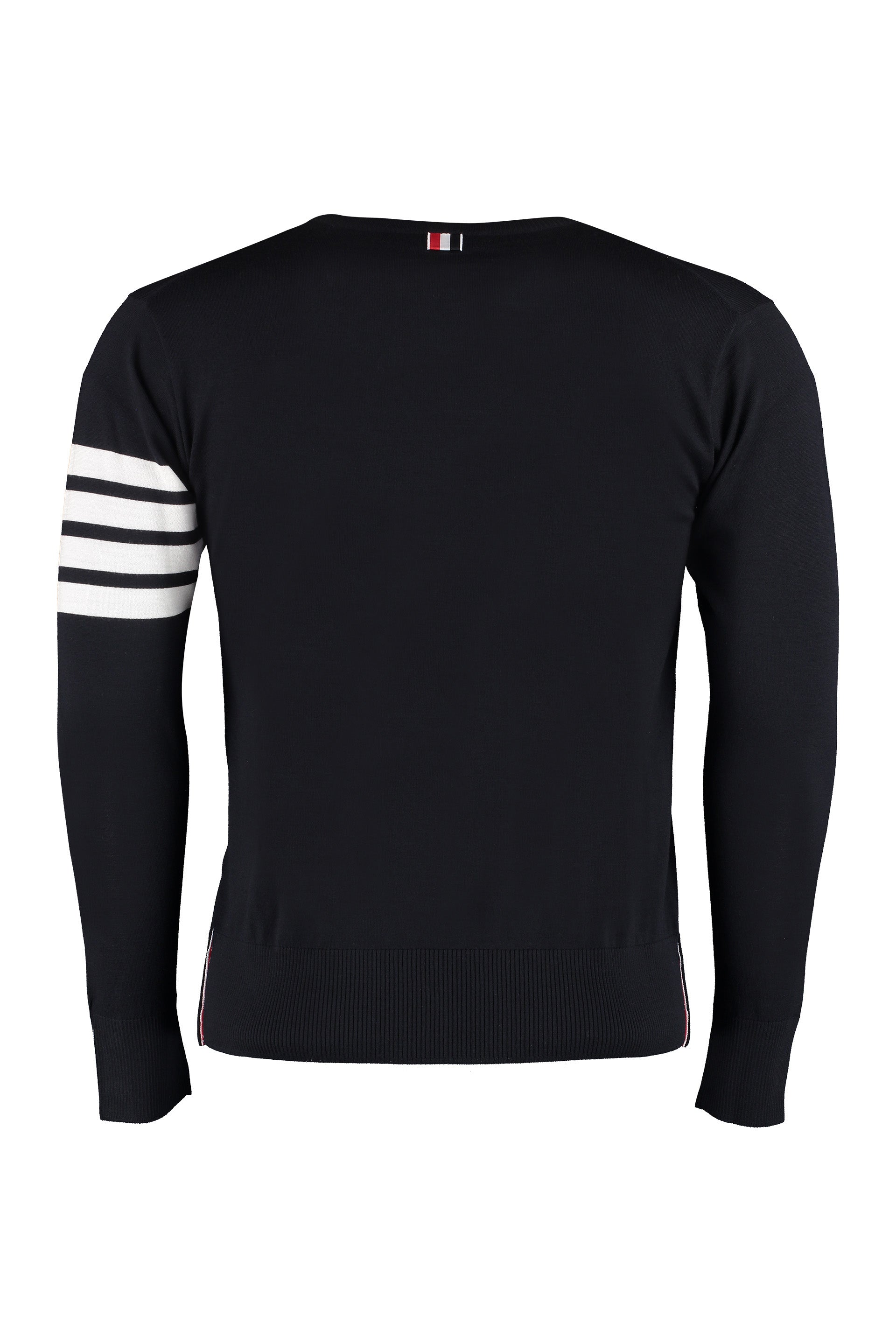 THOM BROWNE Wool 4-Bar Pullover