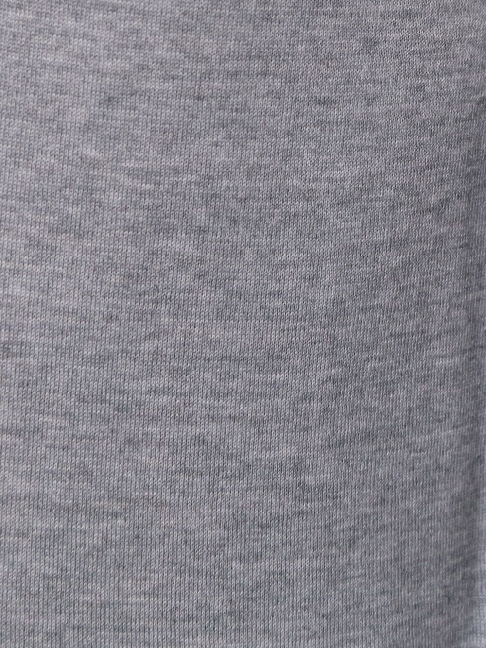 THOM BROWNE Men's Wool Pullover with Stripes