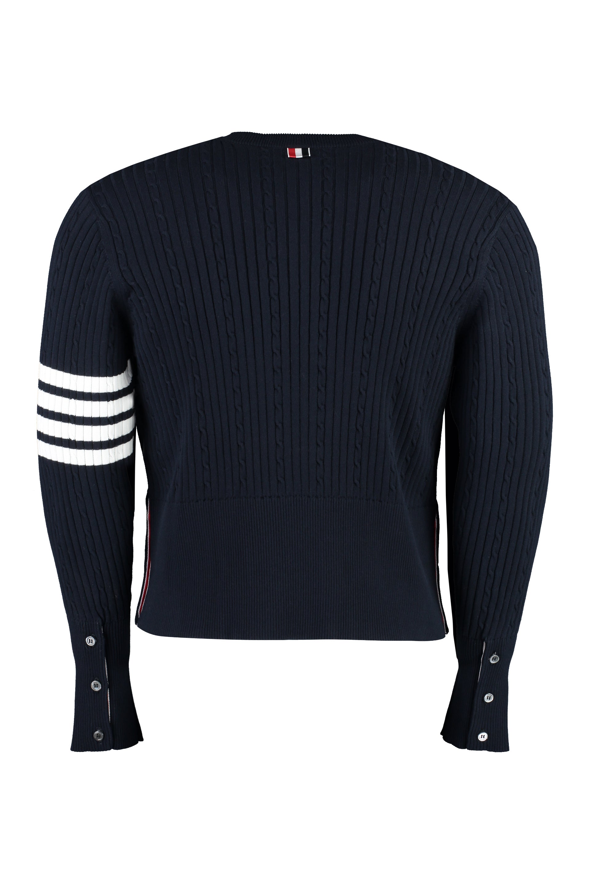 THOM BROWNE Classic Knit Sweater for Men
