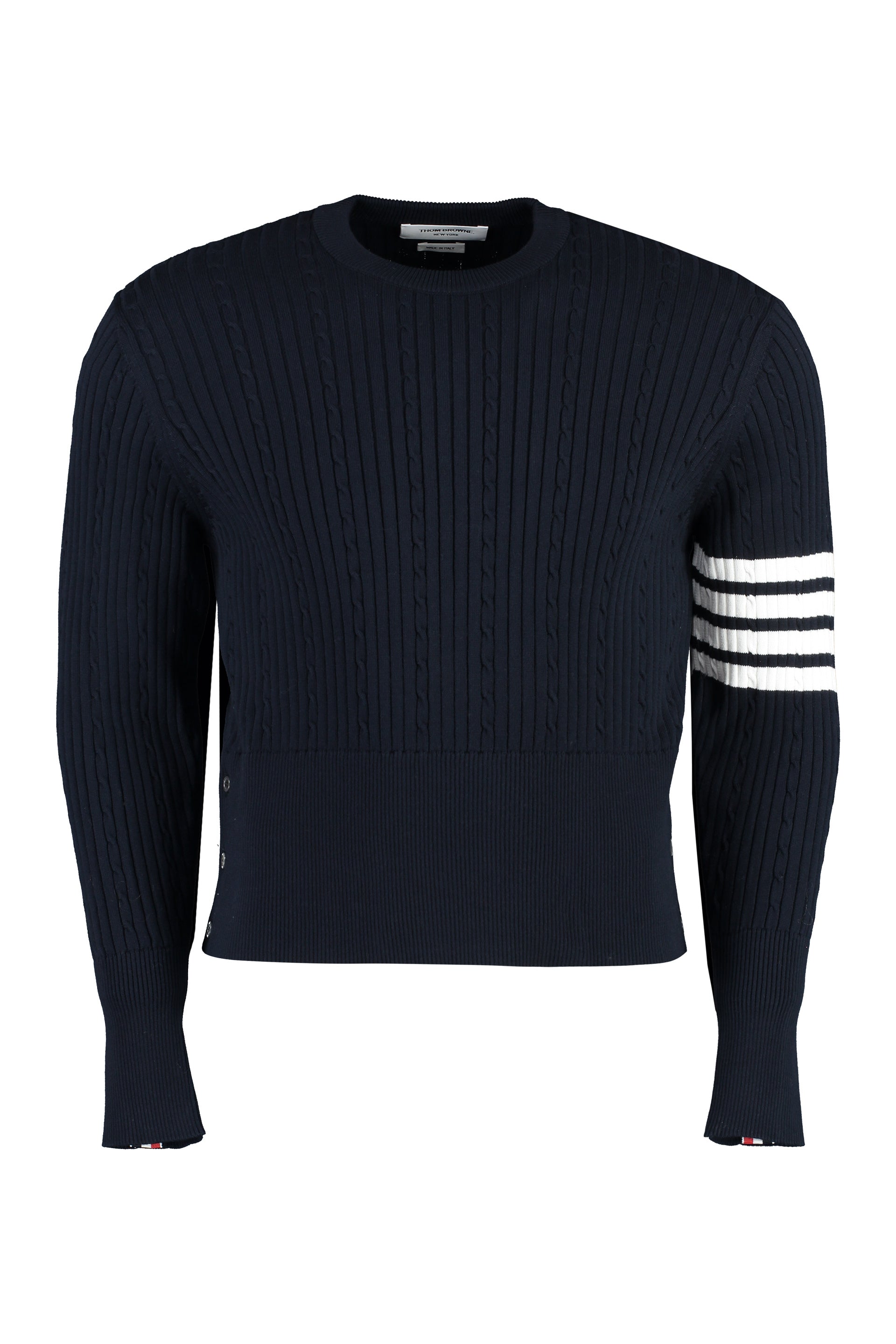 THOM BROWNE Classic Knit Sweater for Men