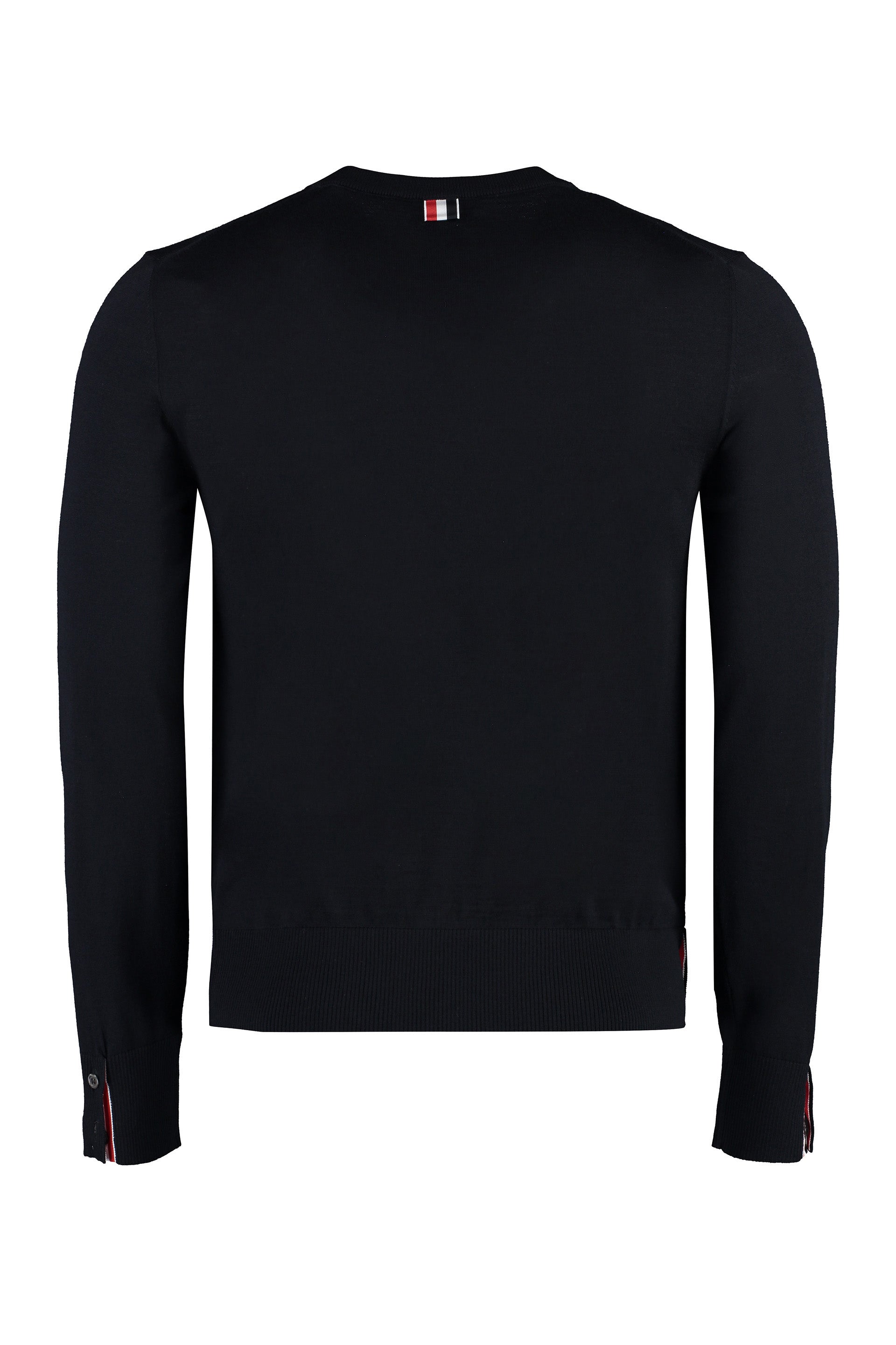THOM BROWNE Virgin Wool Crew-Neck Sweater - FW23 Size 0