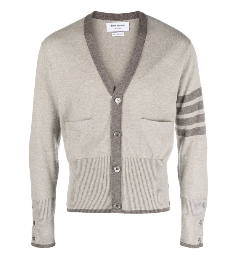 THOM BROWNE Luxurious Cashmere Sweater for Men