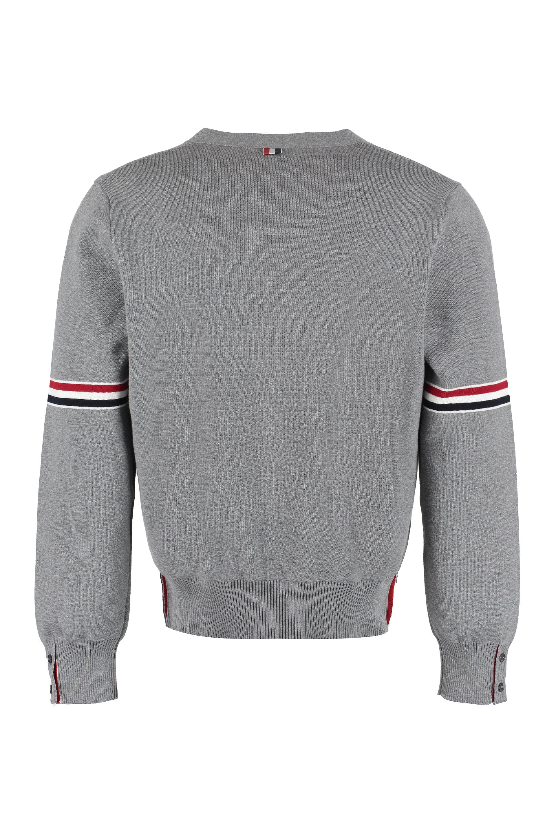 THOM BROWNE Classic Cotton Sweatshirt - Men's Size Large