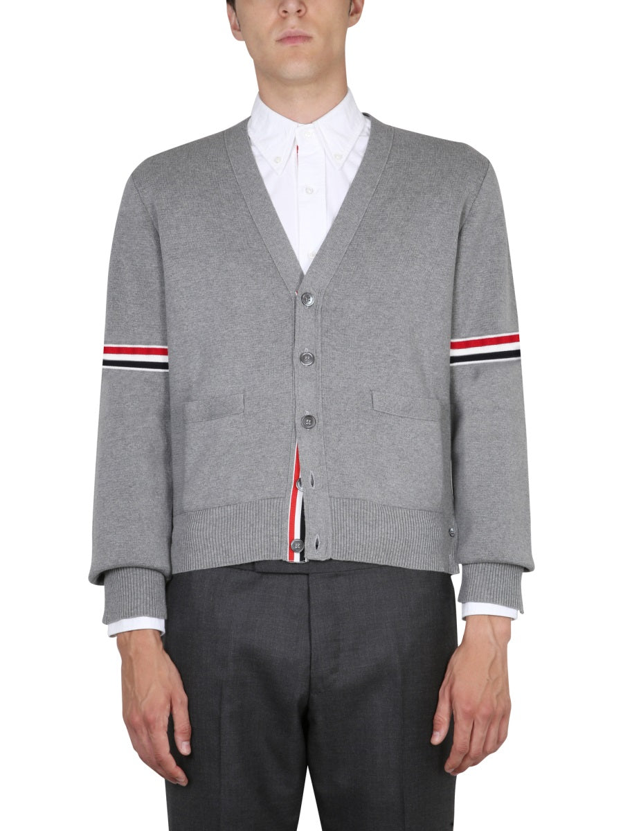 THOM BROWNE Men's Mini Cotton Cardigan
