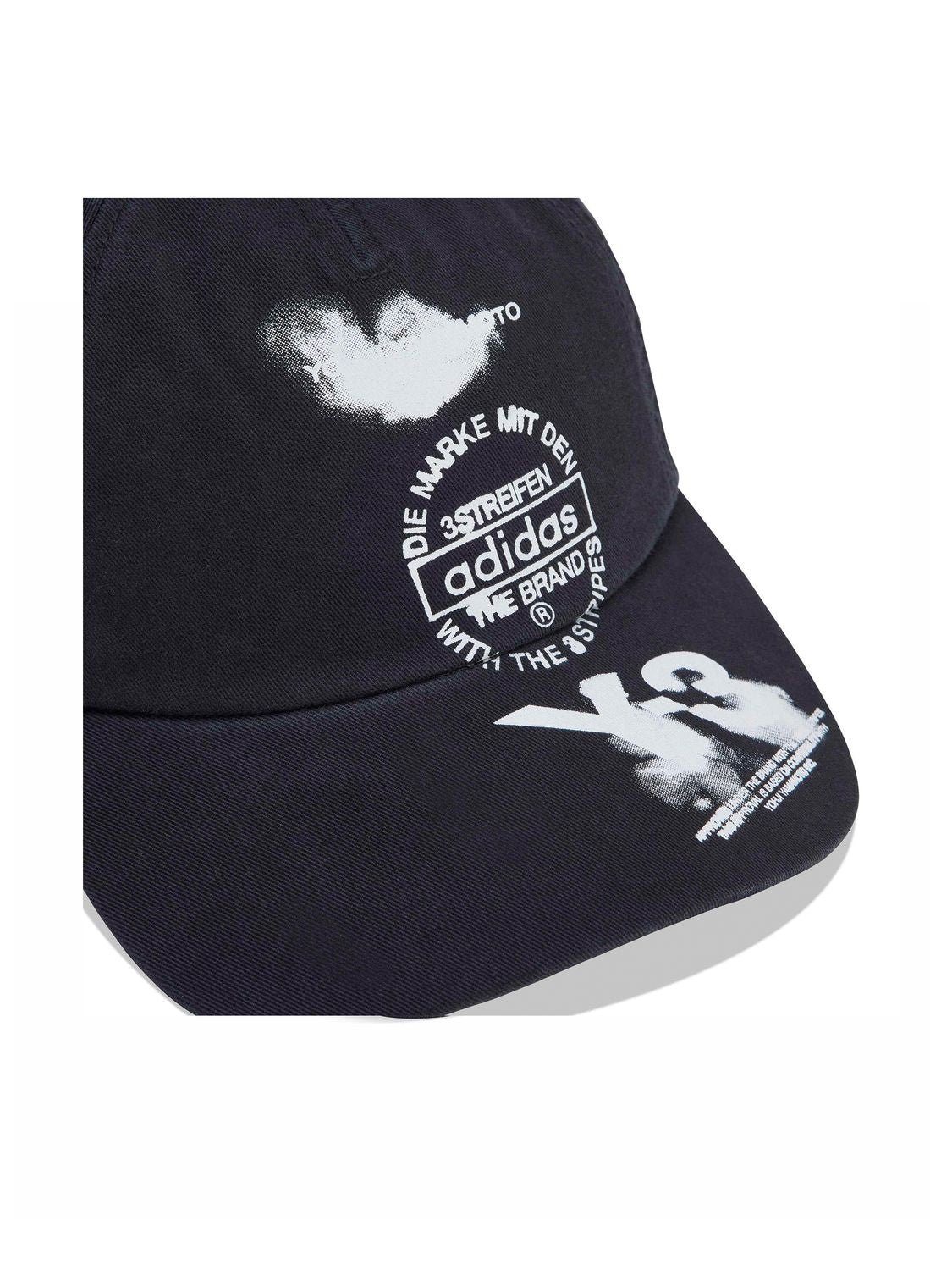 Y-3 Logo Cap with Visor for Men - FW25 Collection