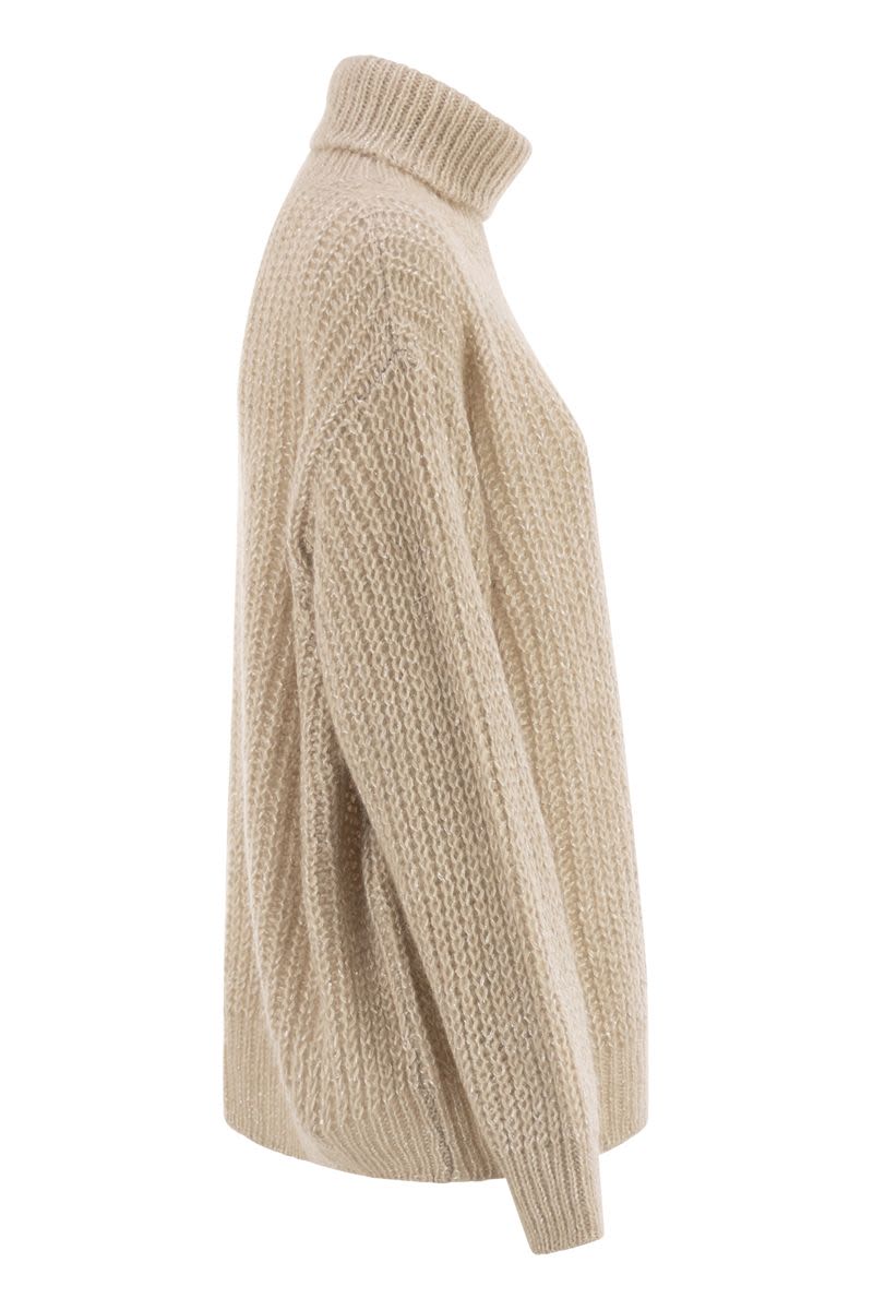 HERNO Luxurious Wool and Alpaca Turtleneck Jumper