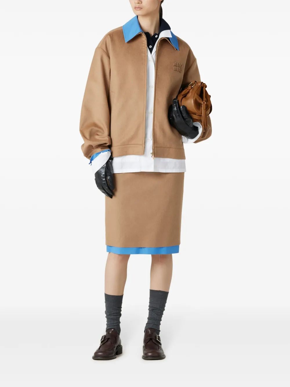 MIU MIU Cotton Jacket for Women