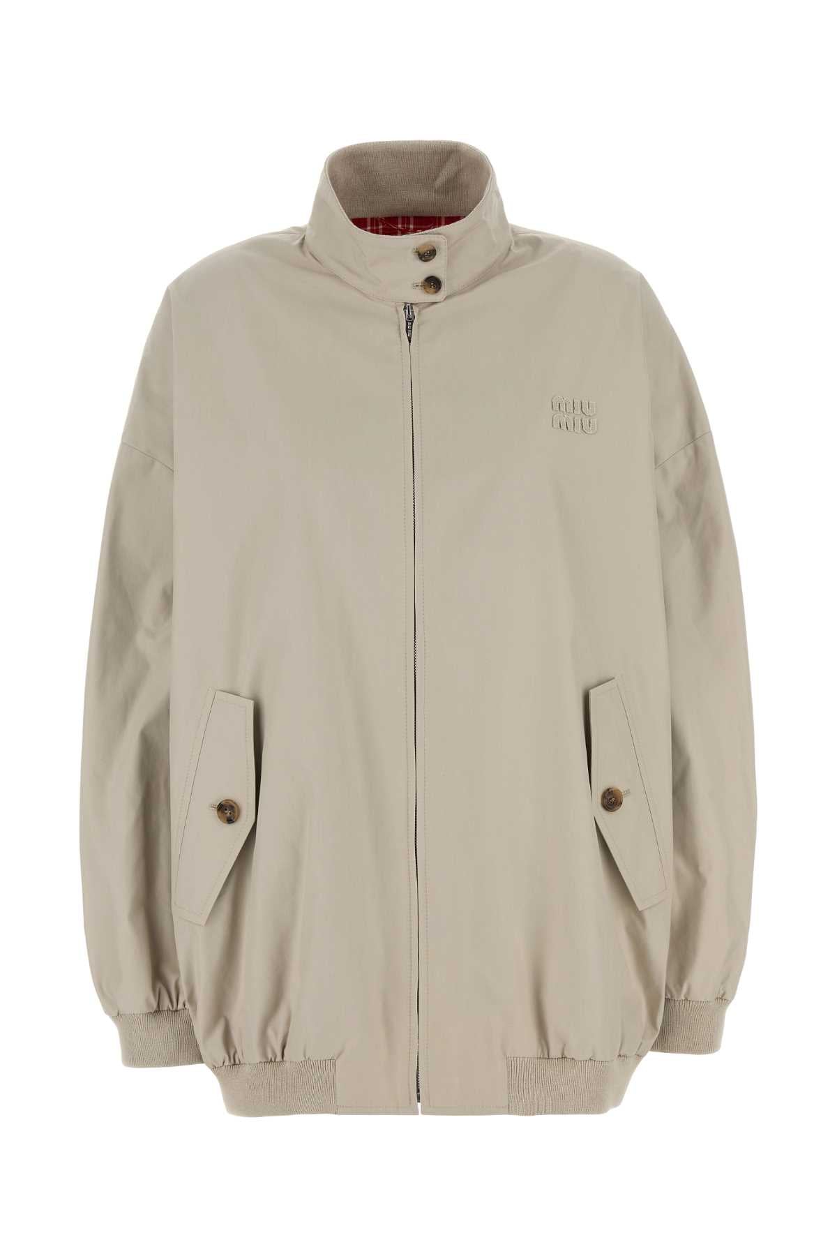 MIU MIU Cappuccino Blend Women's Jacket