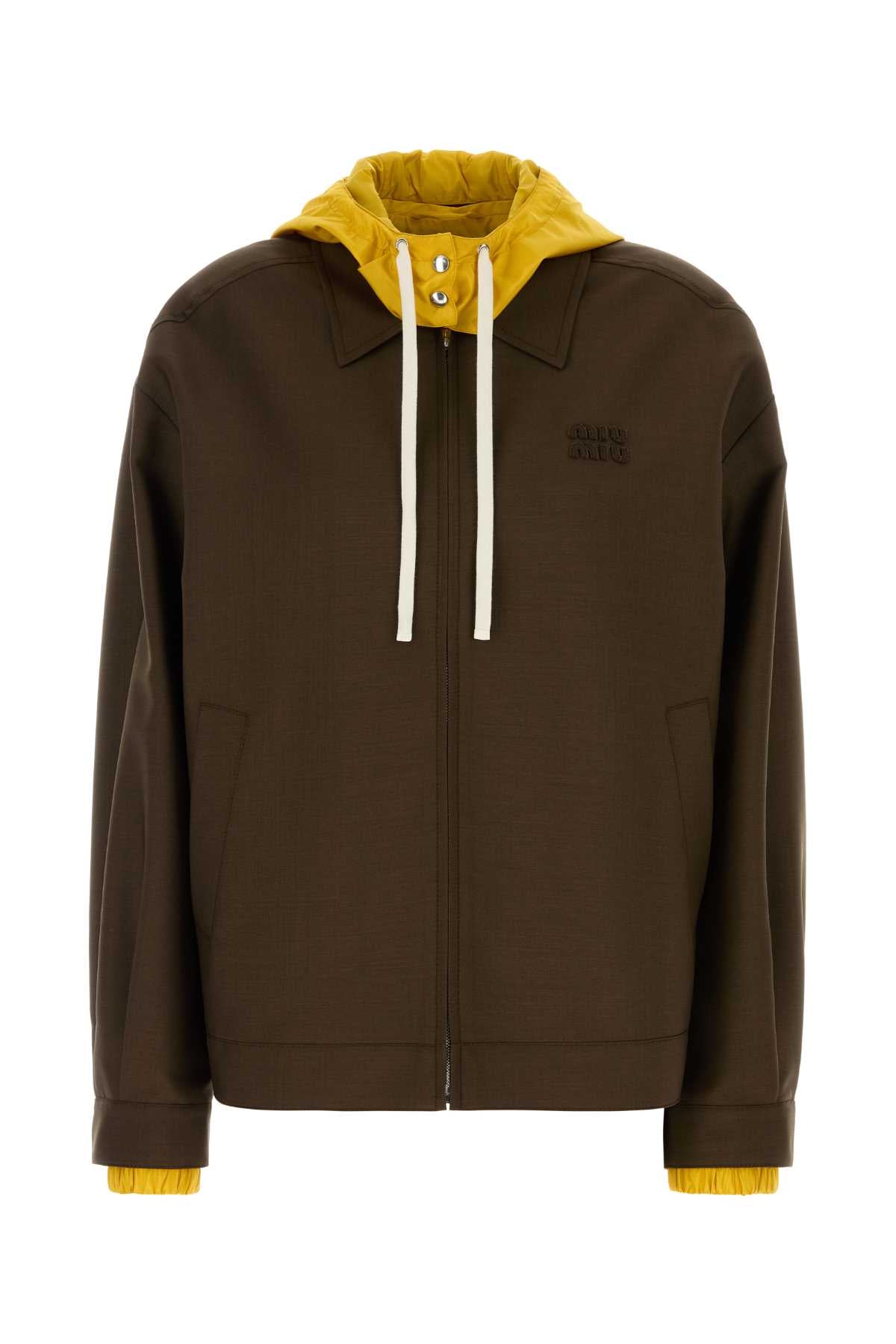 MIU MIU Chic Mohair Blend Jacket for Women - Fall/Winter 2025