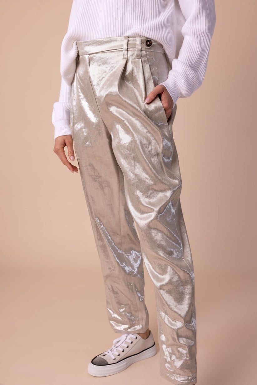 BRUNELLO CUCINELLI Sophisticated Women's Pants - SS24 Collection