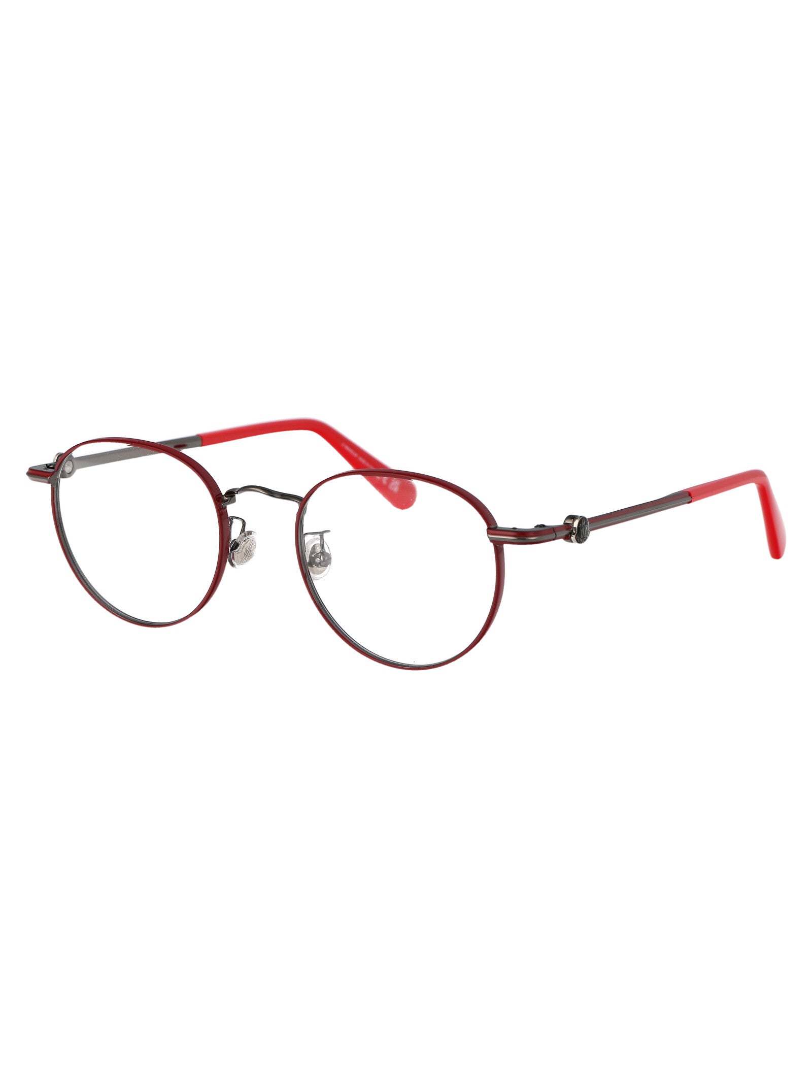 MONCLER Chic Lucido Mini Metal Optical Glasses for Women
