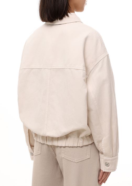 BRUNELLO CUCINELLI Cotton-Linen Blend Jacket for Women - SS25