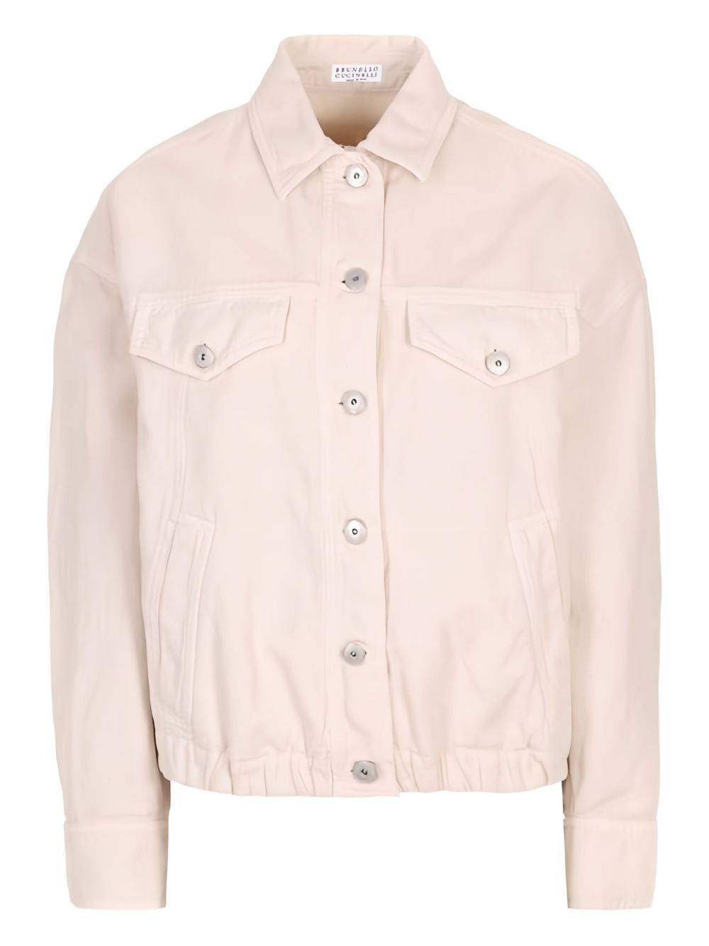 BRUNELLO CUCINELLI Cotton-Linen Blend Jacket for Women - SS25