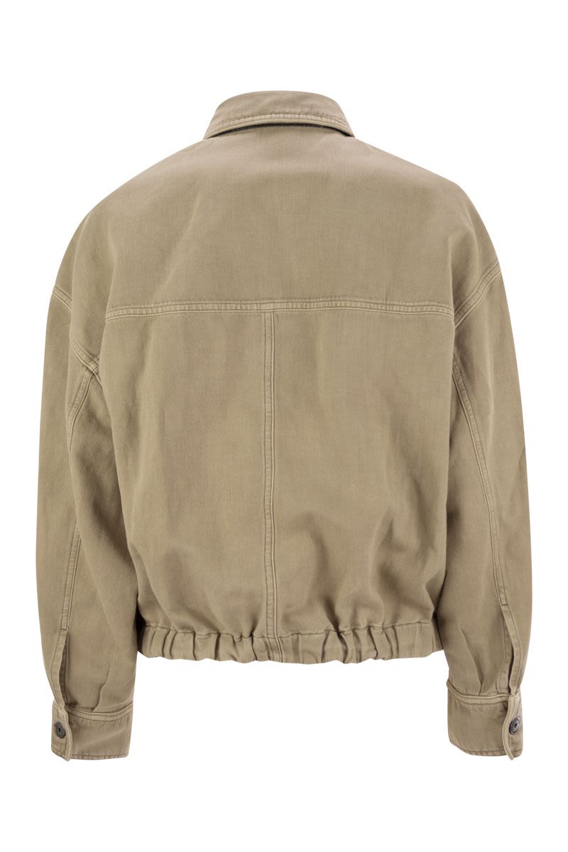 BRUNELLO CUCINELLI Cotton-Linen Blend Shirt for Women