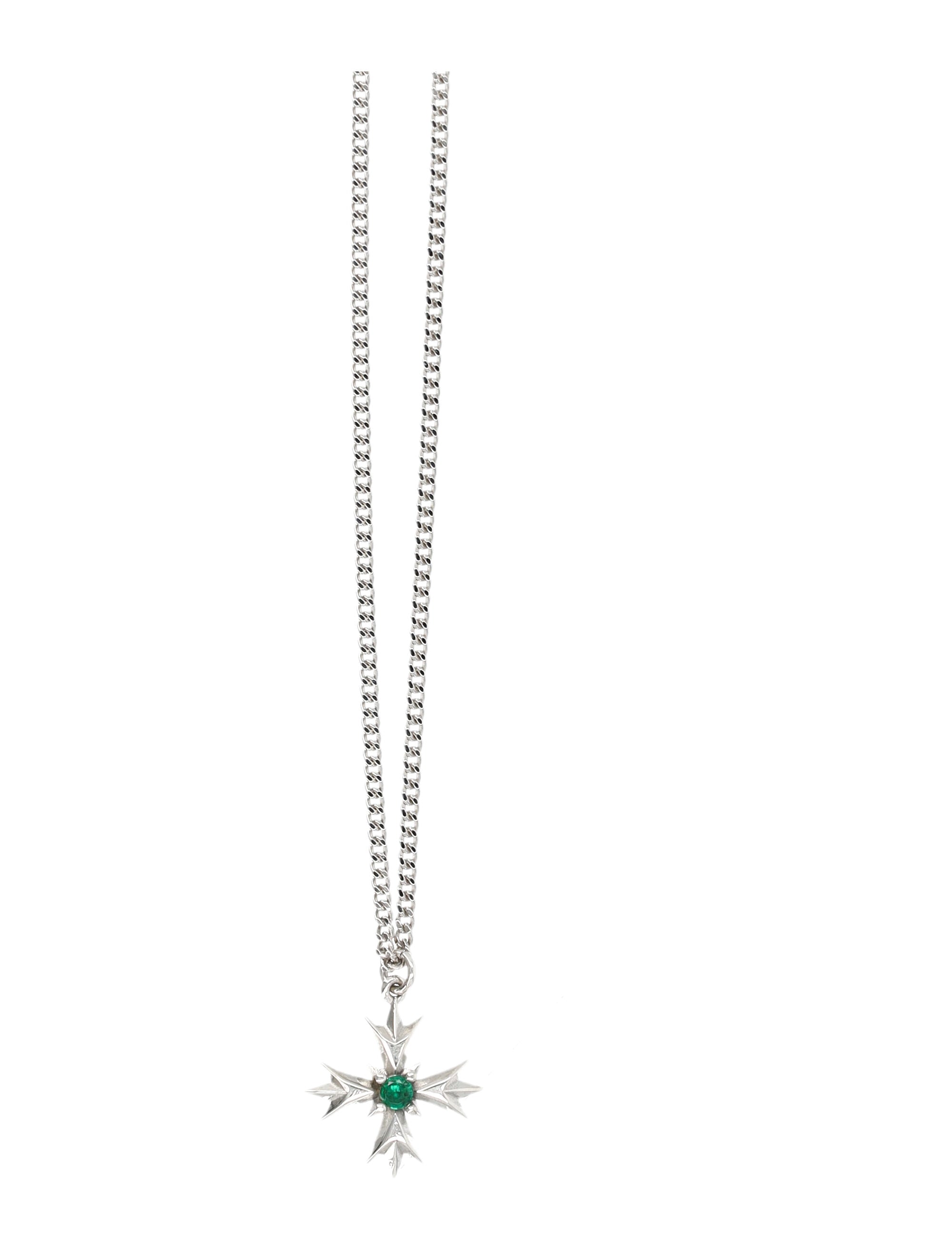 EMANUELE BICOCCHI Crest and Crystal Necklace with Pendant